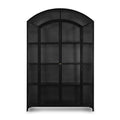 Belmont Wide Metal Cabinet - Black