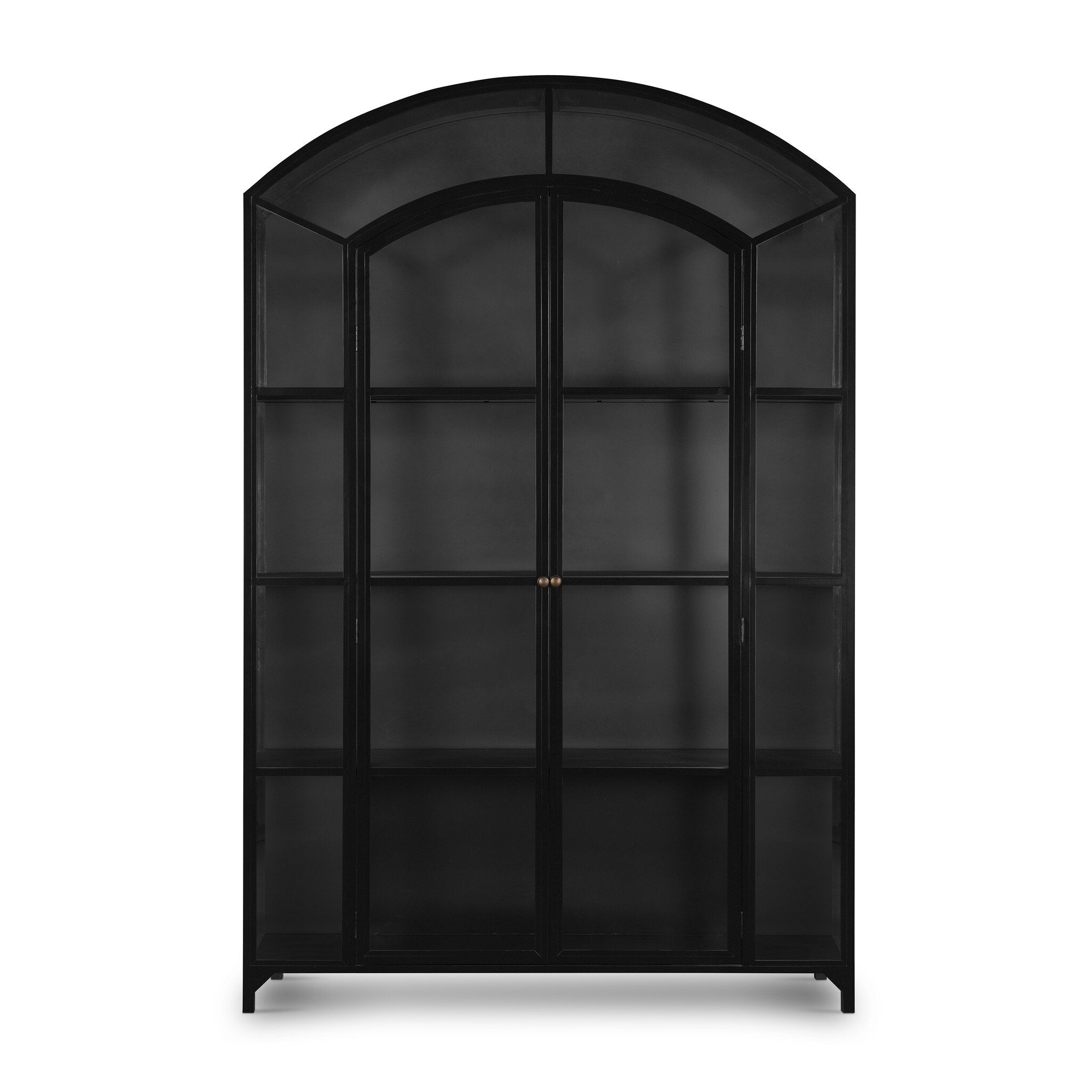 Belmont Wide Metal Cabinet - Black