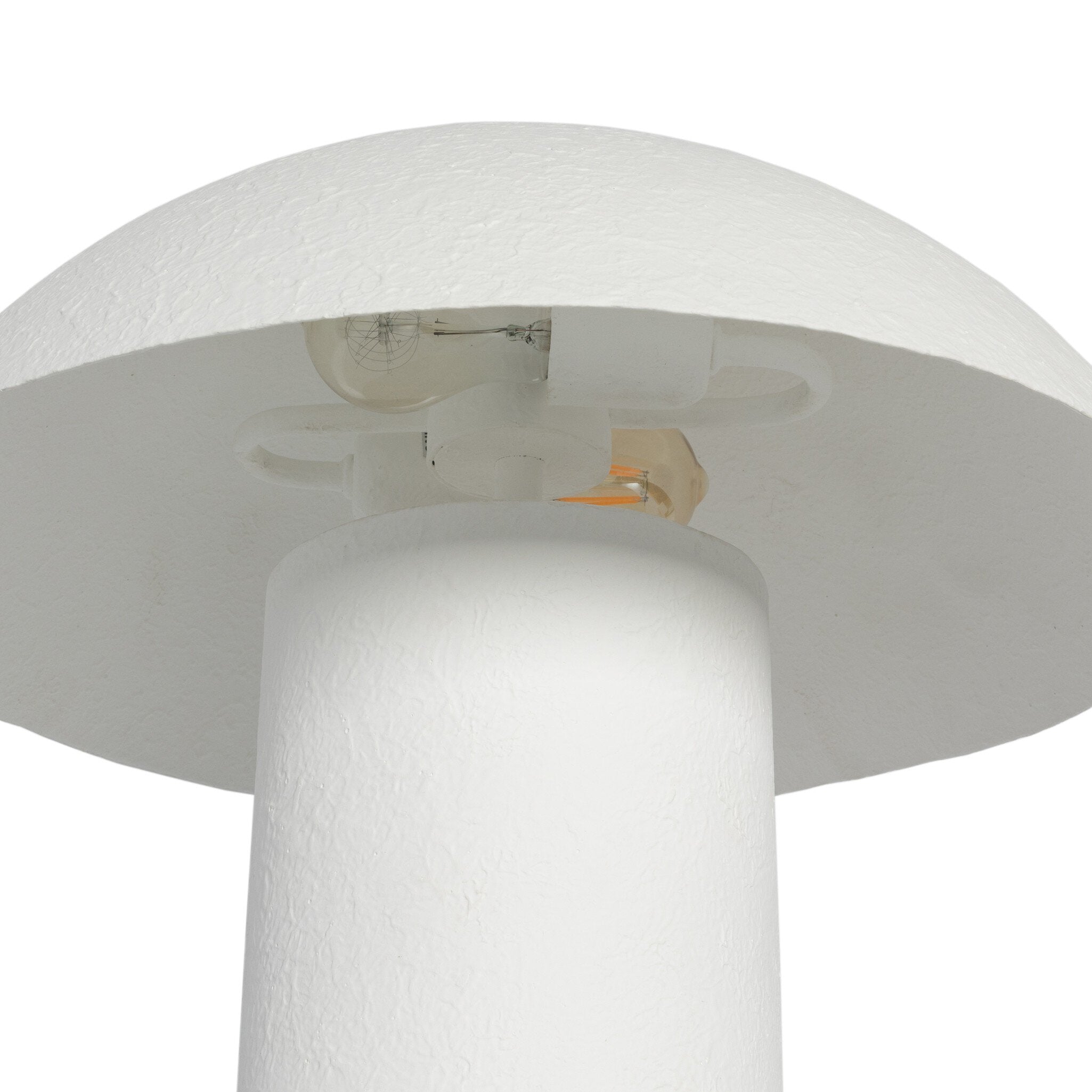 Santorini Table Lamp - Matte White Plaster