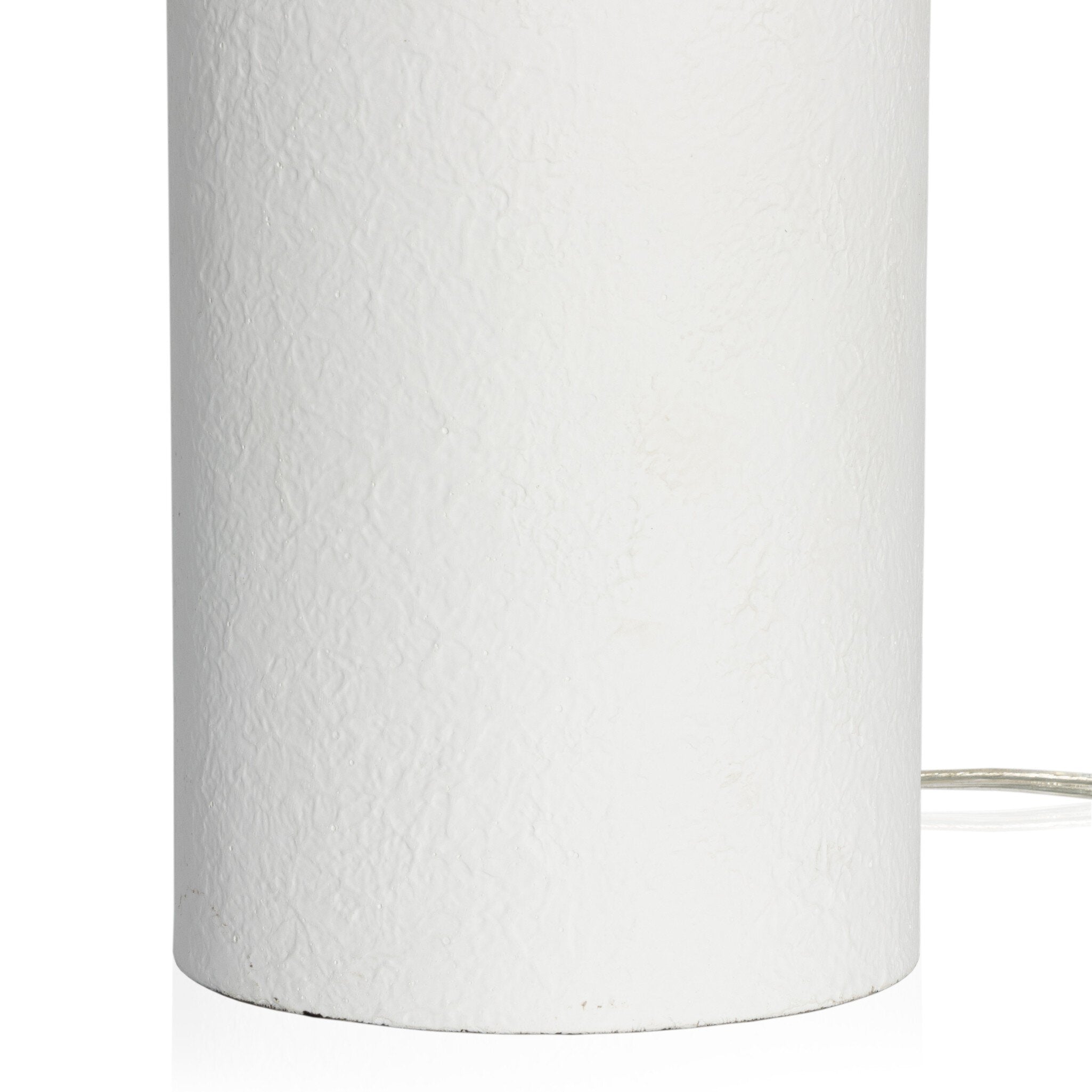 Santorini Table Lamp - Matte White Plaster