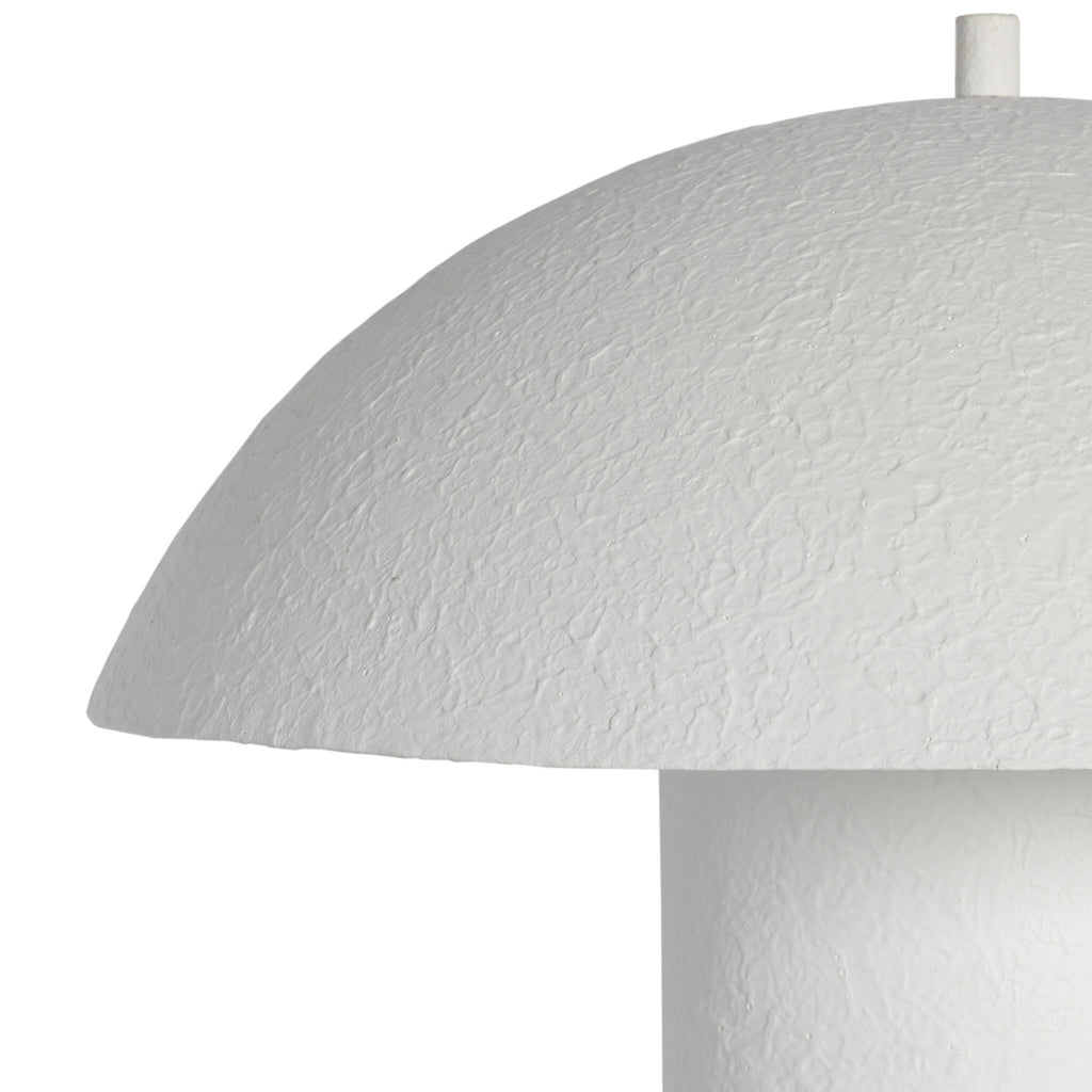 Santorini Table Lamp - Matte White Plaster
