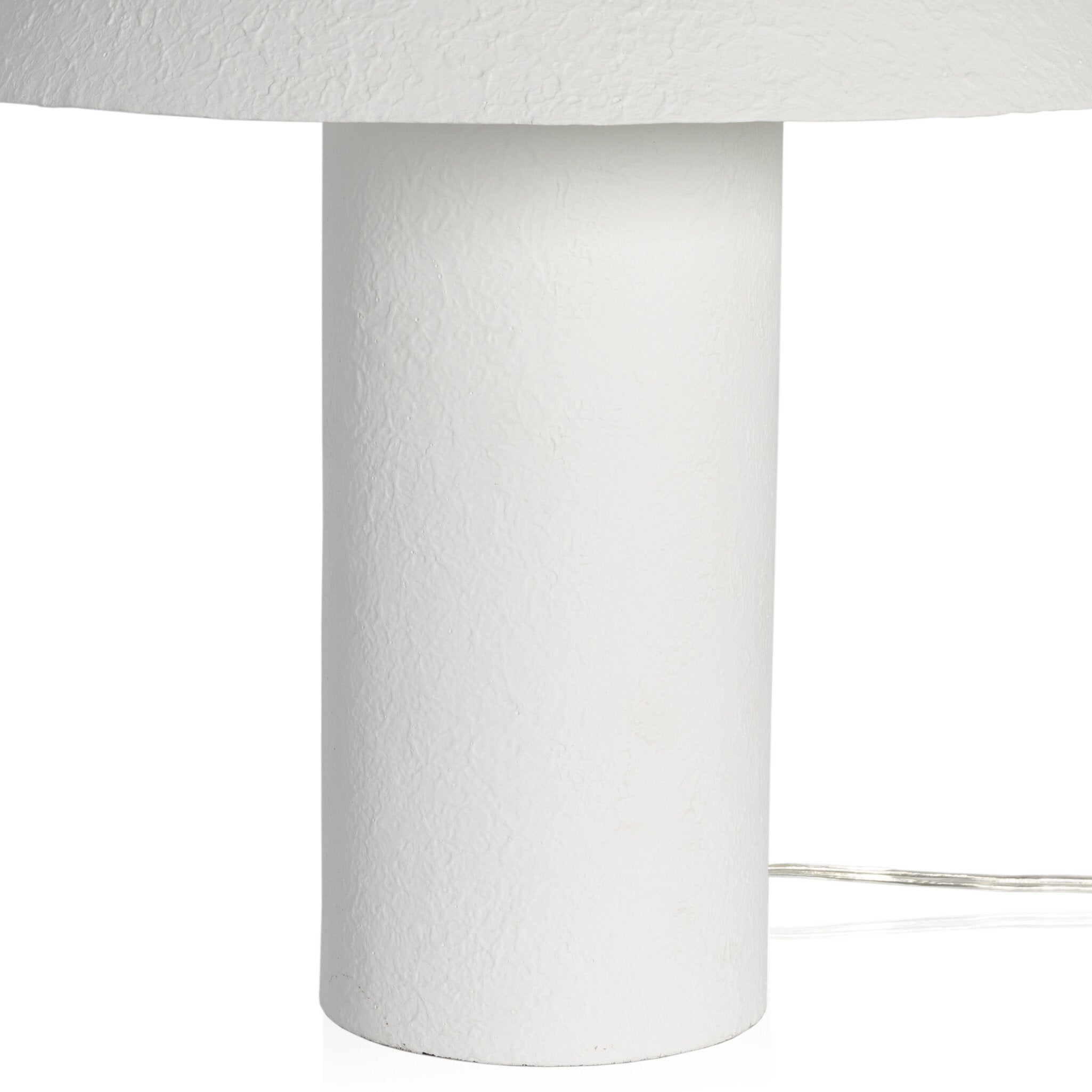 Santorini Table Lamp - Matte White Plaster