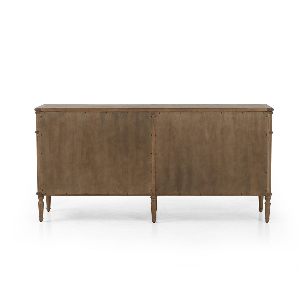 Toulouse 6 Drawer Dresser - Toasted Oak Veneer