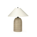 Brynner Table Lamp - Dripping Etched Silver
