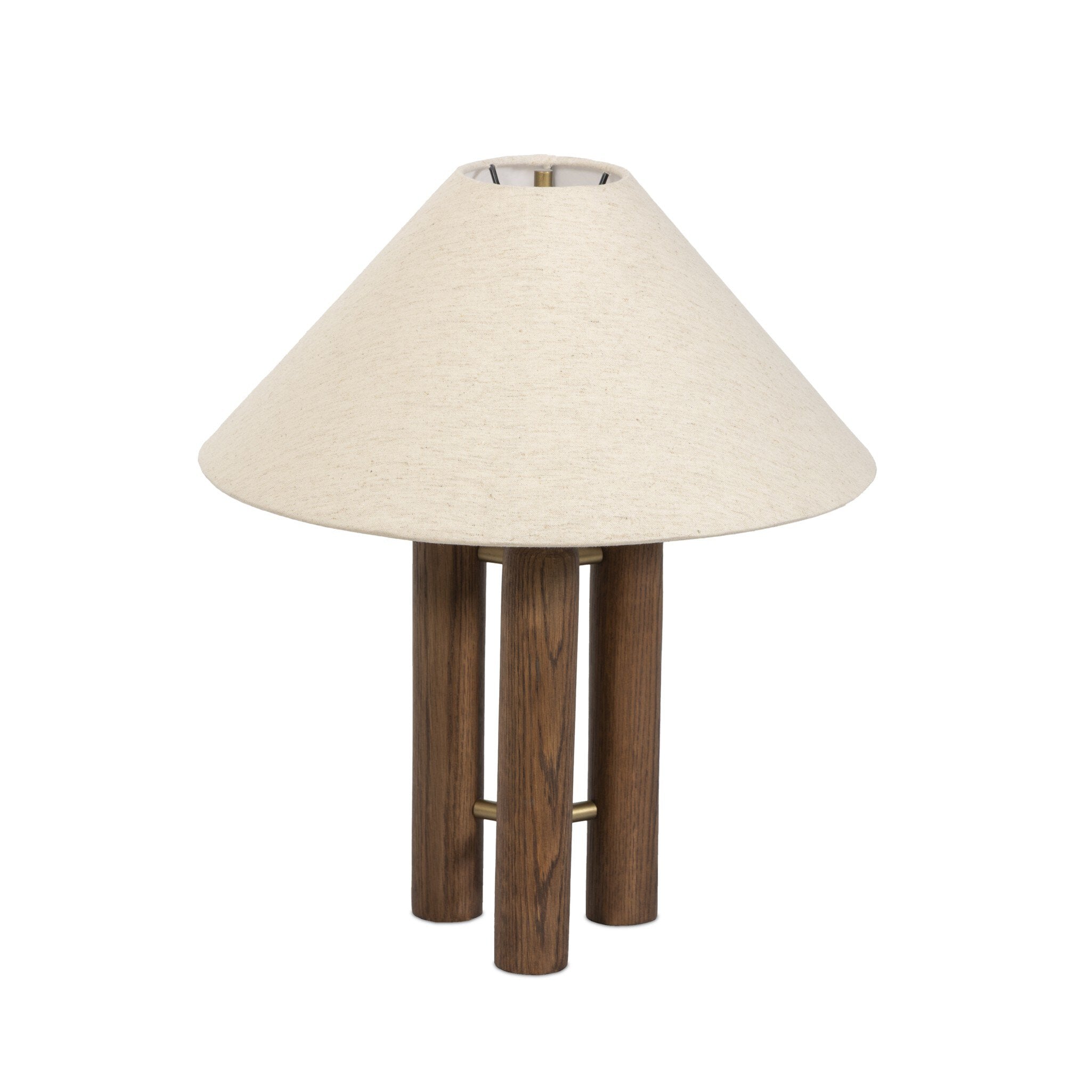 Medici Table Lamp - Warm Brown Oak