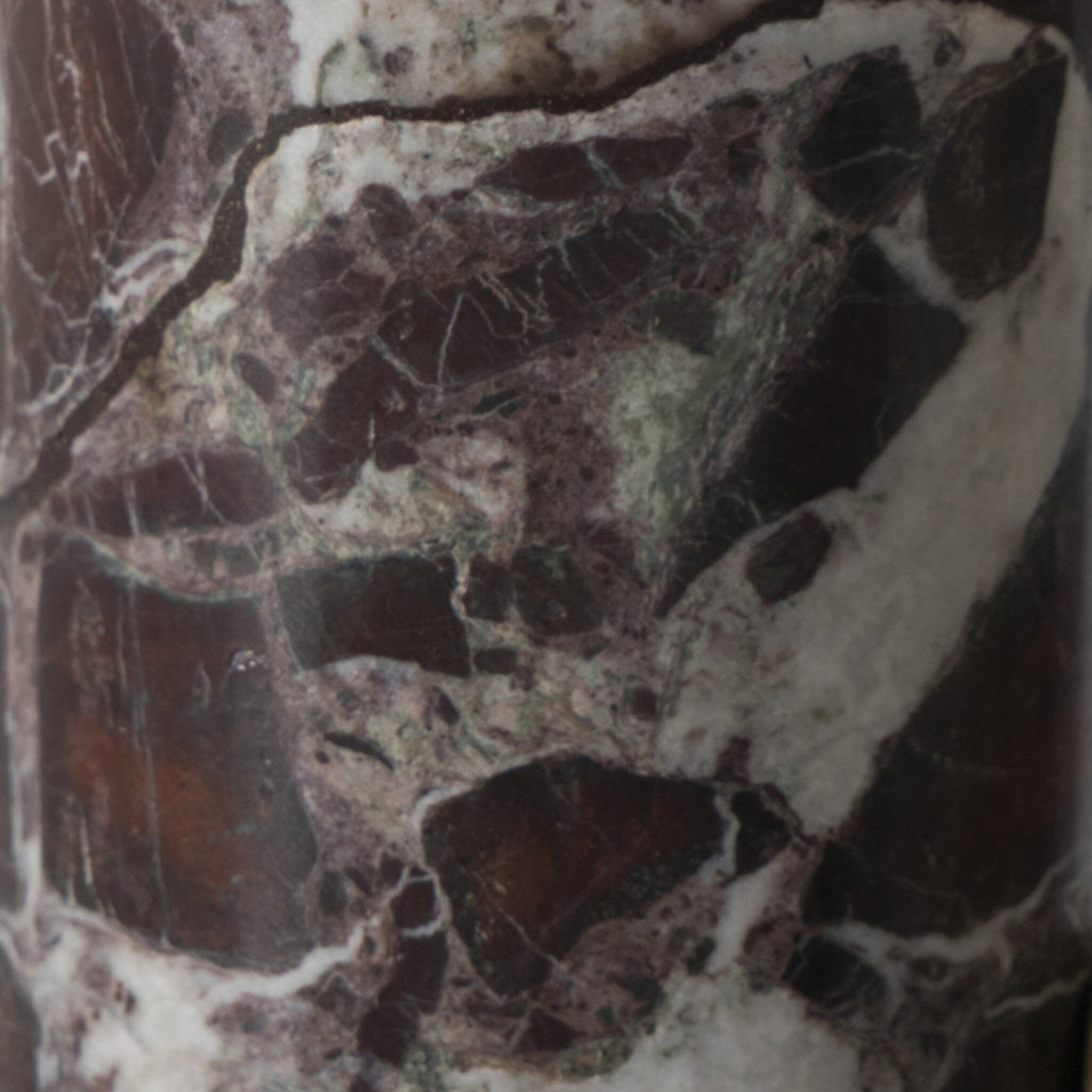 Medici Table Lamp - Merlot Marble
