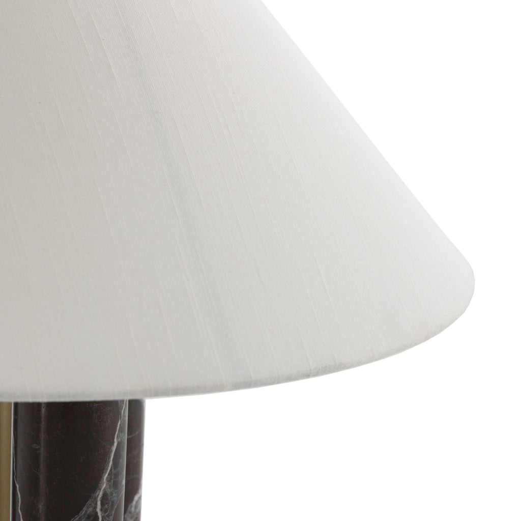 Medici Table Lamp - Merlot Marble