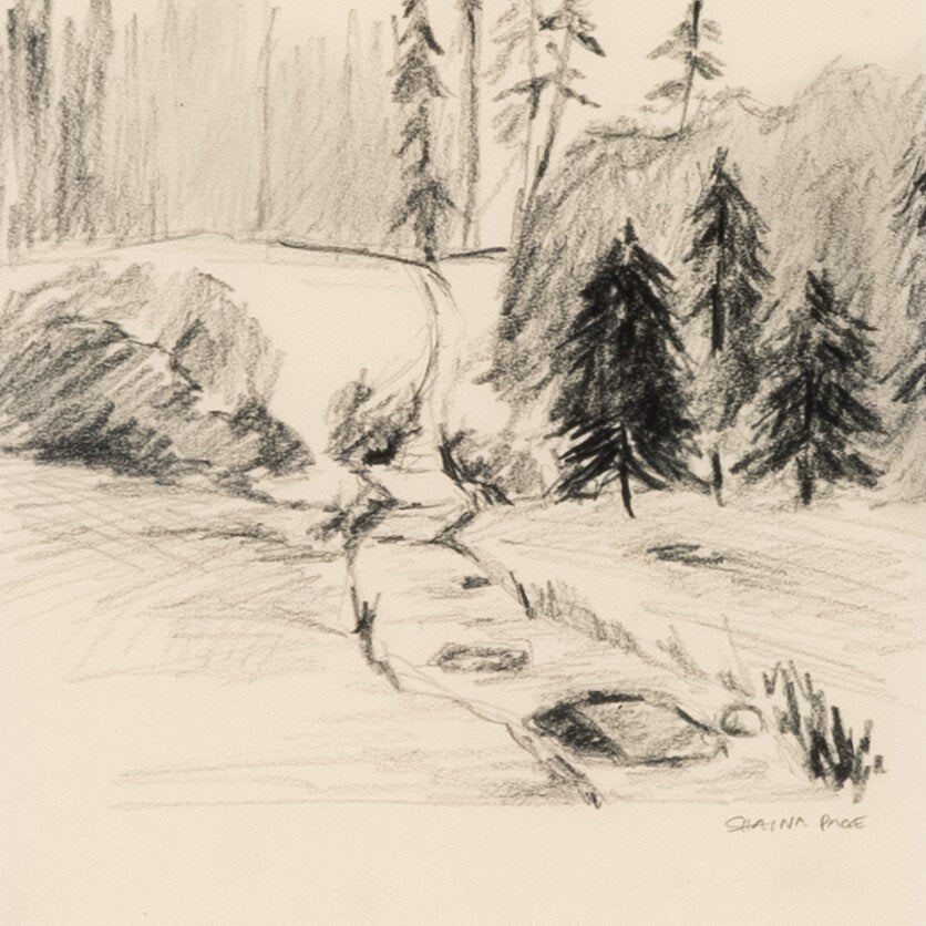 Serene II by Shaina Page - Rustic 2.5 Walnut