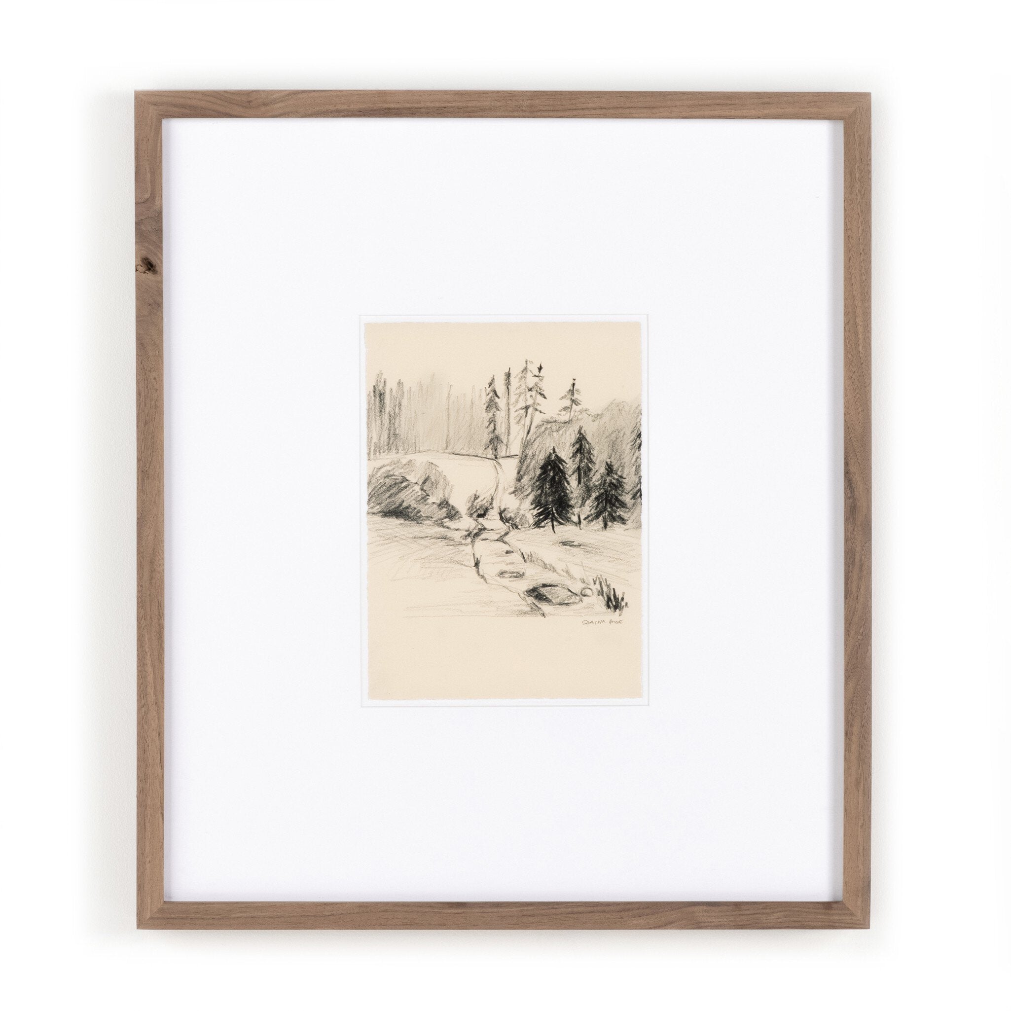 Serene II by Shaina Page - Rustic 2.5 Walnut
