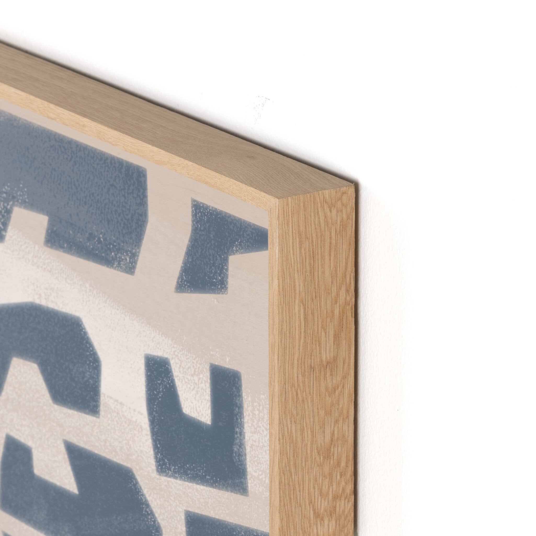 Block I by Coup d'Esprit - Vertical Grain White Oak Floater