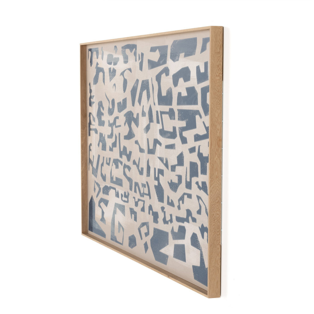 Block I by Coup d'Esprit - Vertical Grain White Oak Floater