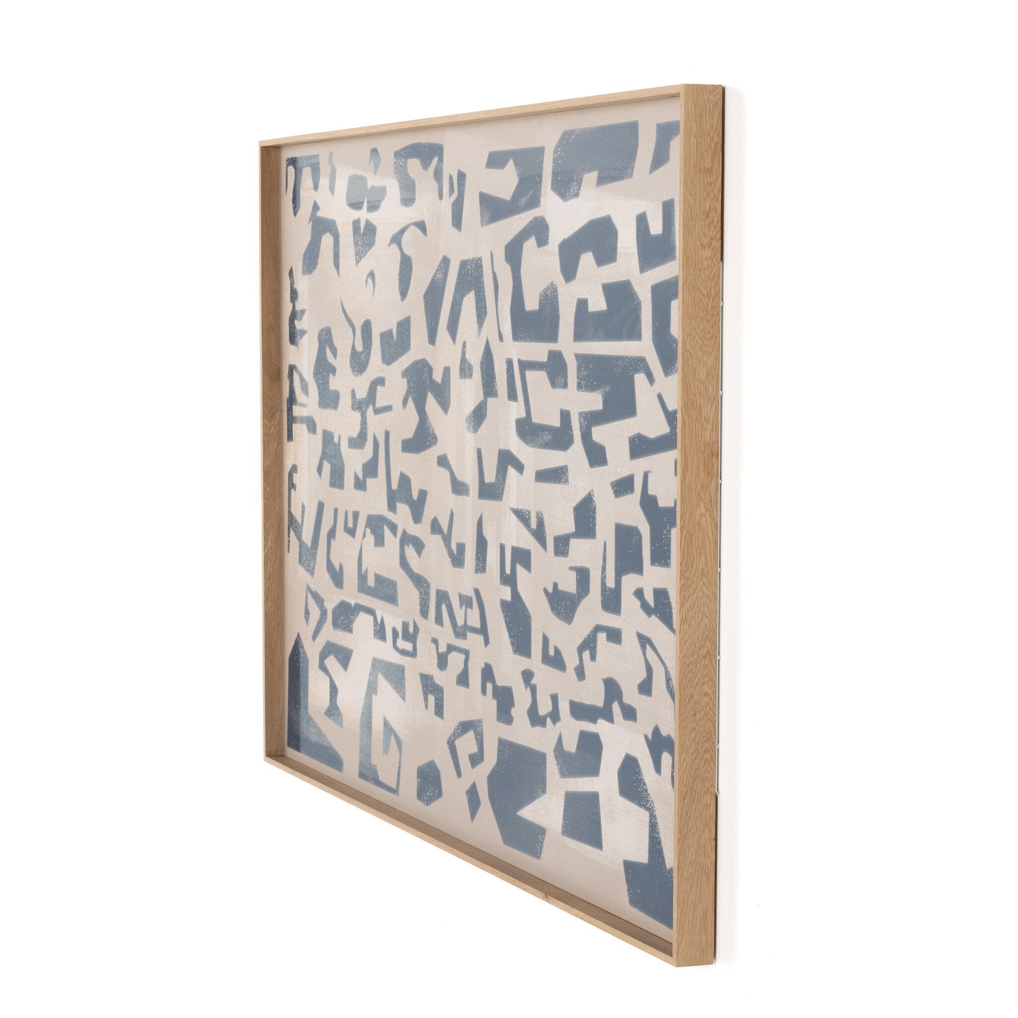 Block I by Coup d'Esprit - Vertical Grain White Oak Floater
