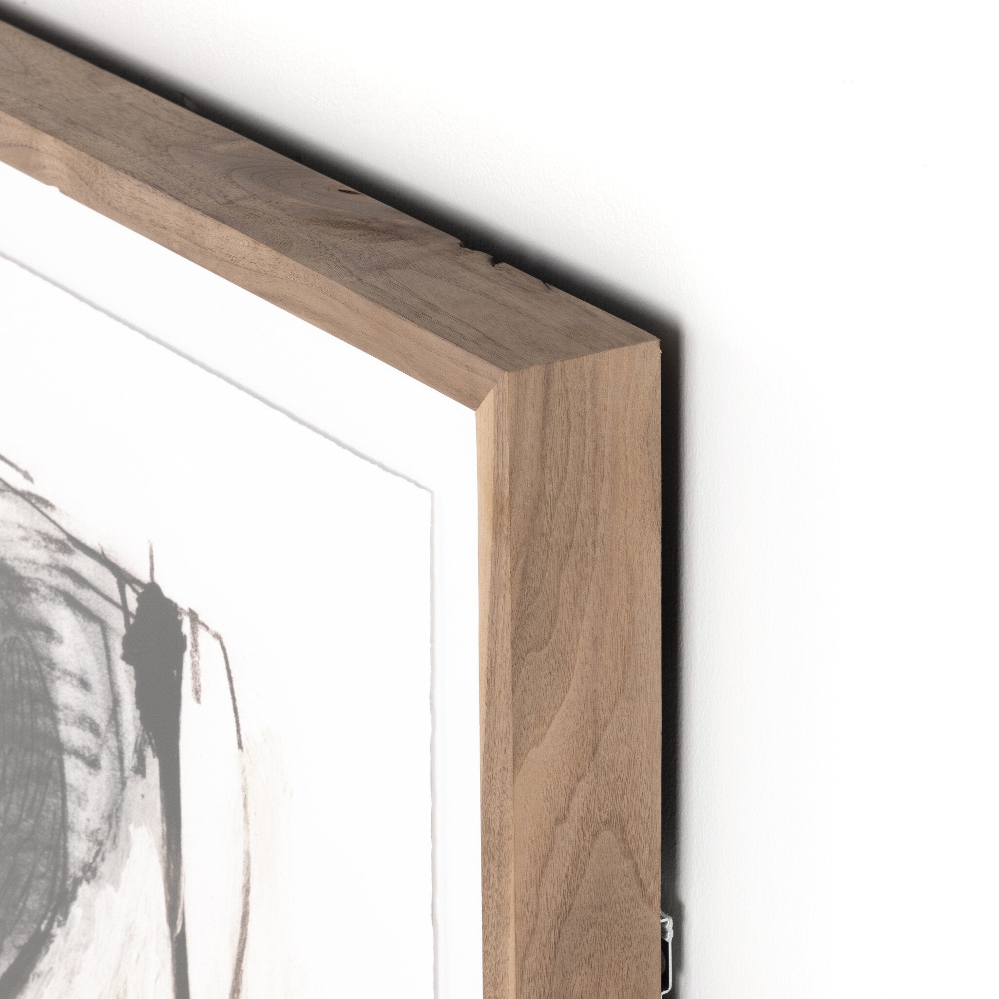 Mixed Media by Dan Hobday - Rustic 2.5 Walnut