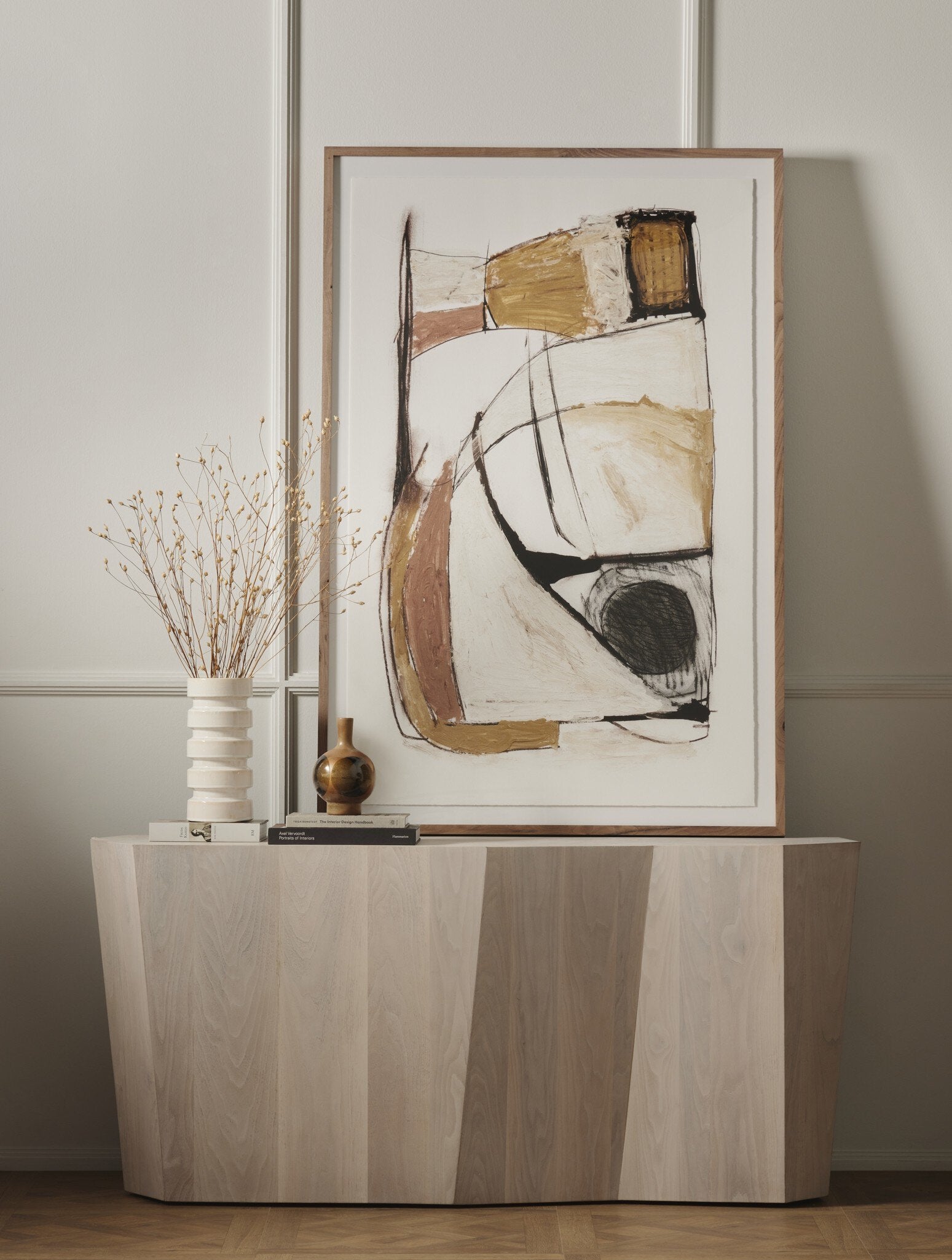 Mixed Media by Dan Hobday - Rustic 2.5 Walnut