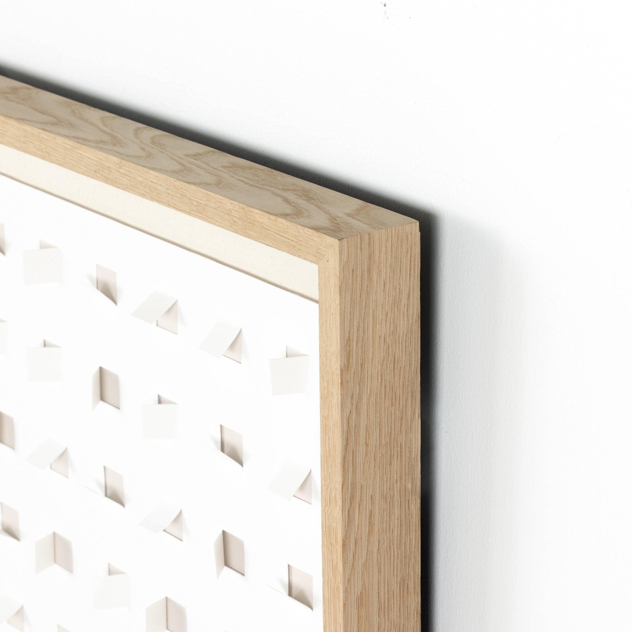 See Through Sand by FH Art Studio - Vertical Grain 2.5 White Oak | 72" x 32"