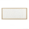 See Through Sand by FH Art Studio - Vertical Grain 2.5 White Oak | 72" x 32"