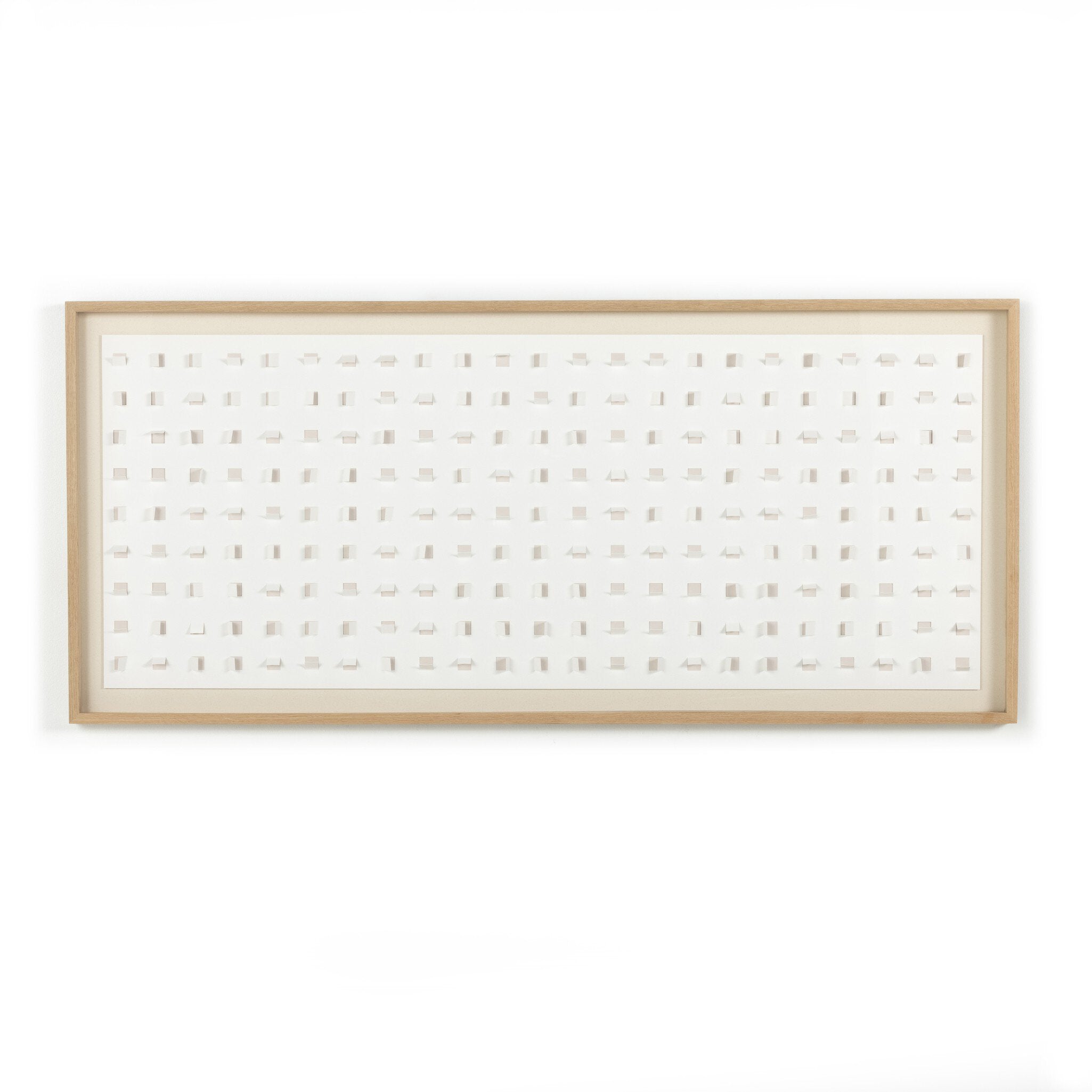 See Through Sand by FH Art Studio - Vertical Grain 2.5 White Oak | 72" x 32"