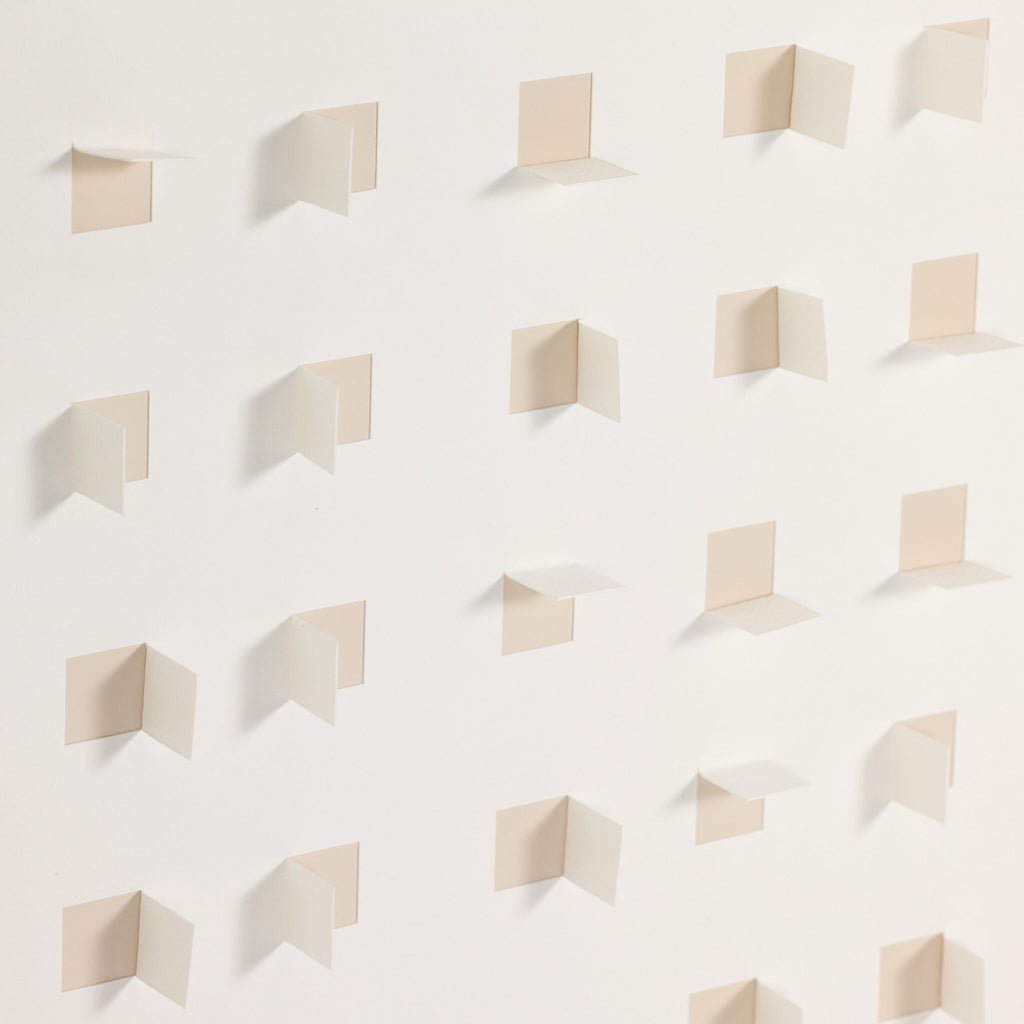 See Through Sand by FH Art Studio - Vertical Grain 2.5 White Oak | 48" x 48"
