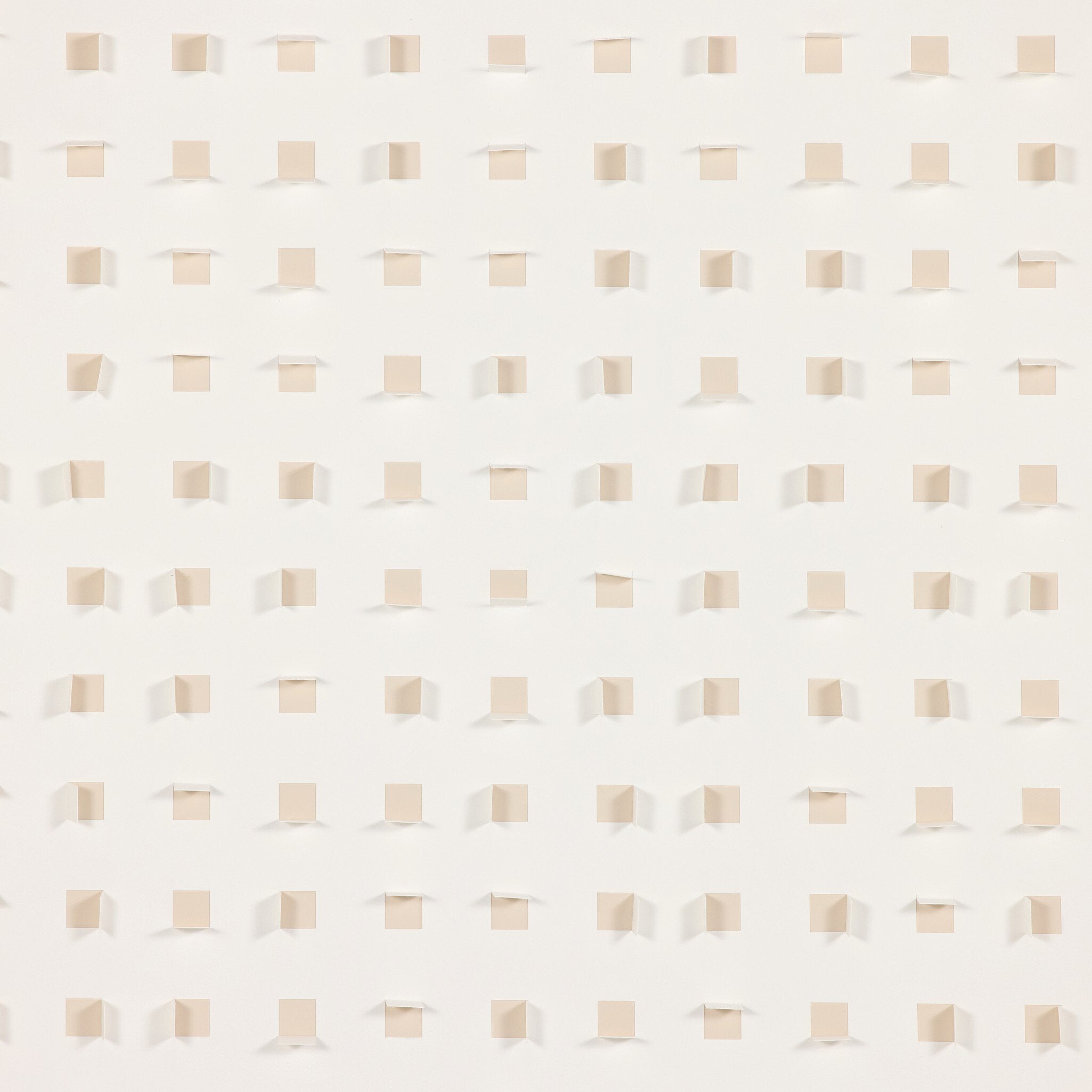 See Through Sand by FH Art Studio - Vertical Grain 2.5 White Oak | 48" x 48"