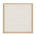 See Through Sand by FH Art Studio - Vertical Grain 2.5 White Oak | 48" x 48"