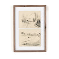 In The Country I by Shaina Page - Rustic 1.5 Walnut