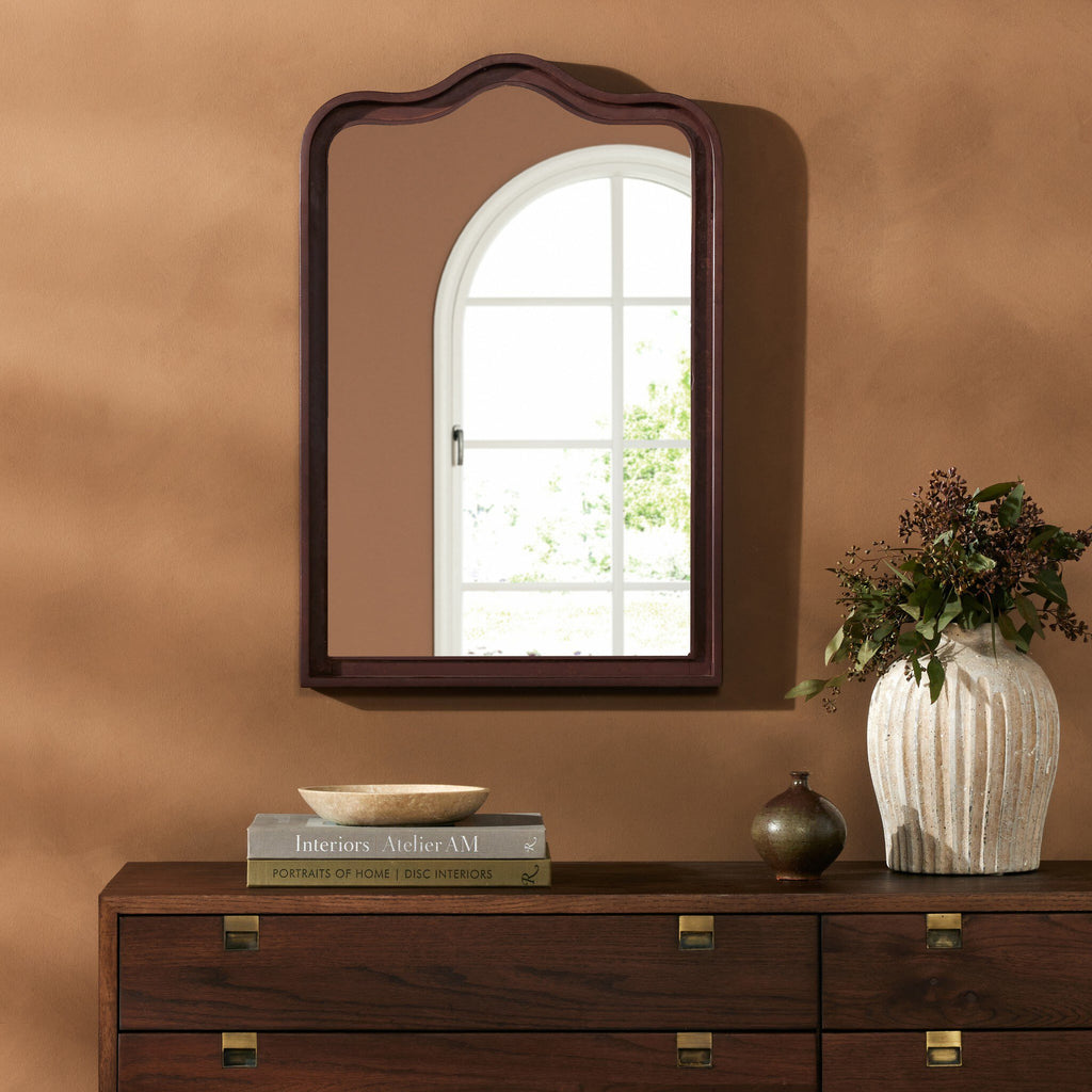 Effie Mirror - Rustic Iron