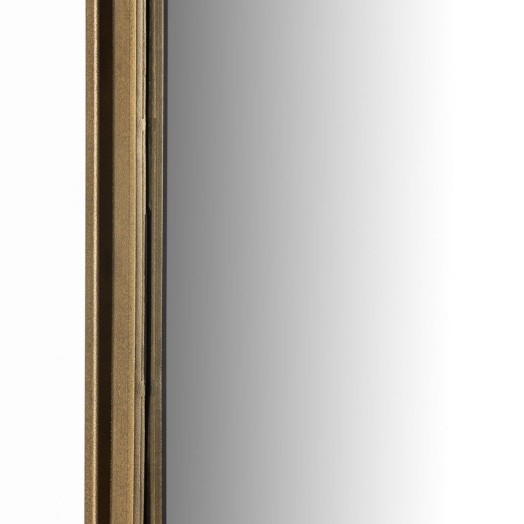 Effie Mirror - Raw Antique Brass Iron