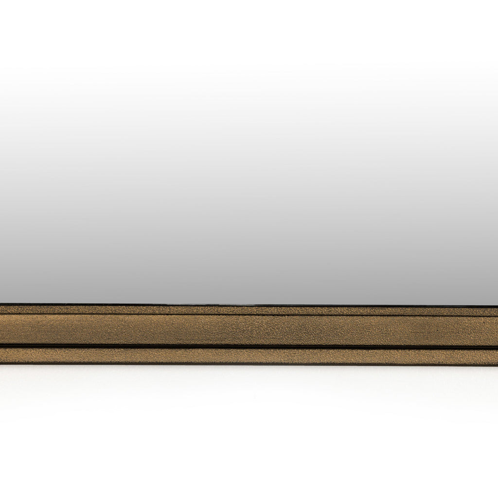 Effie Mirror - Raw Antique Brass Iron