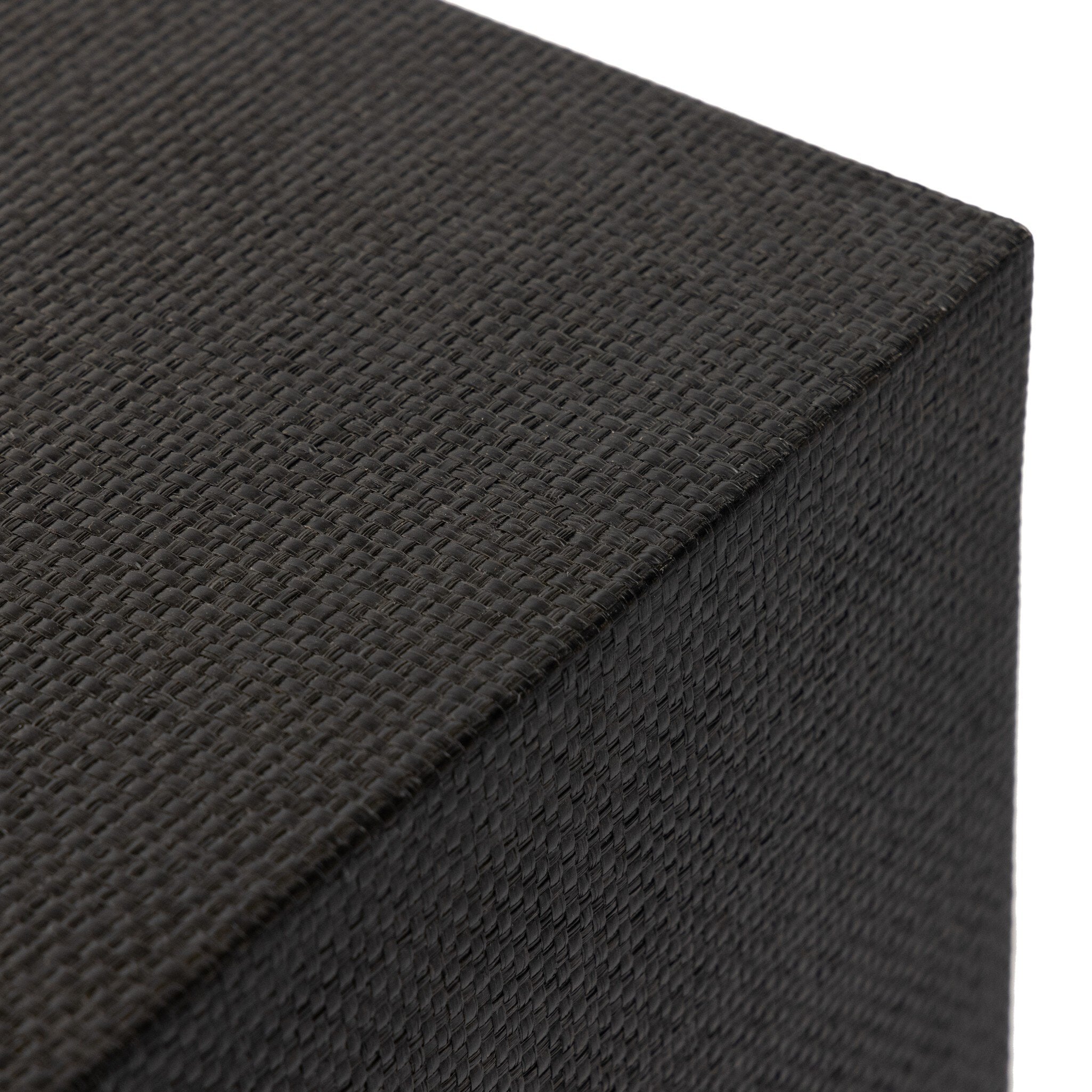 Fiona 6 Drawer Dresser - Black Raffia