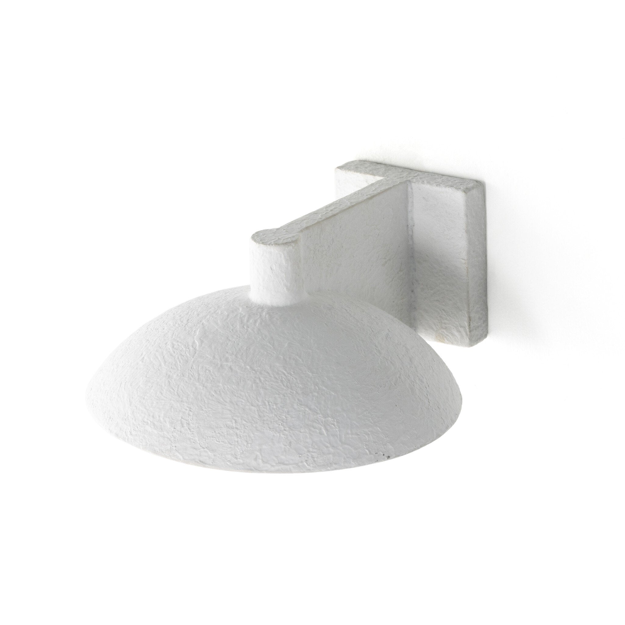 Santorini Sconce - Matte White Plaster