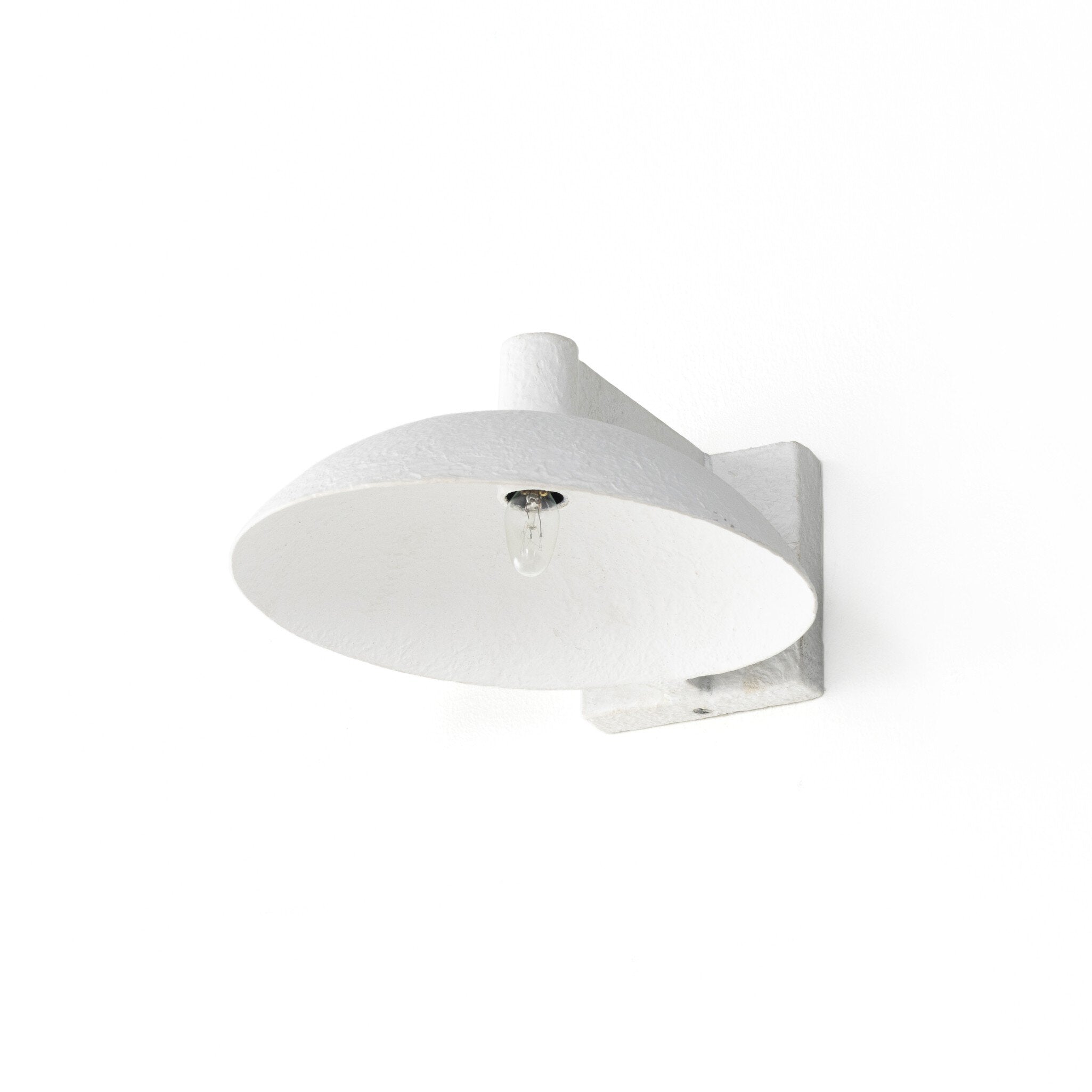 Santorini Sconce - Matte White Plaster
