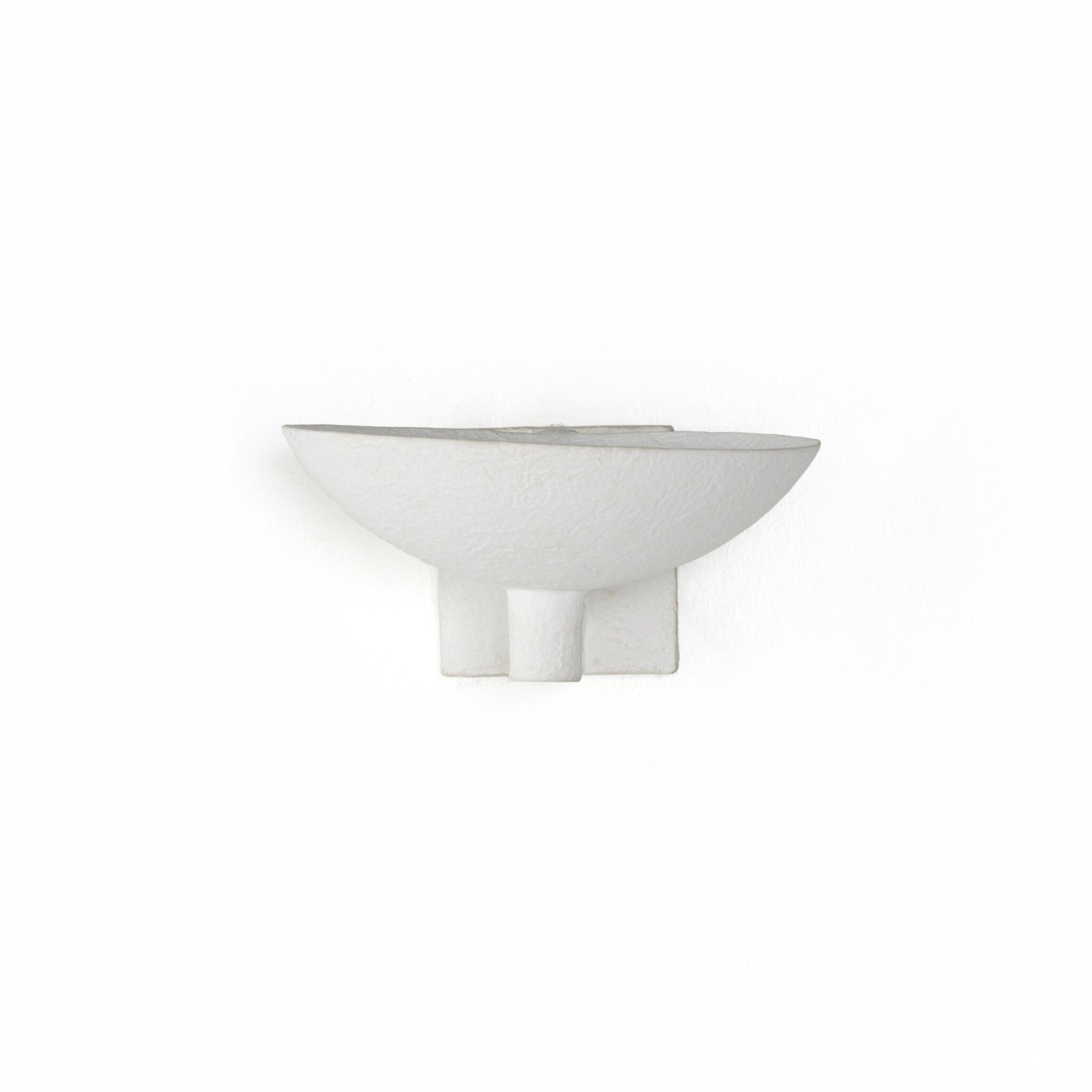 Santorini Sconce - Matte White Plaster