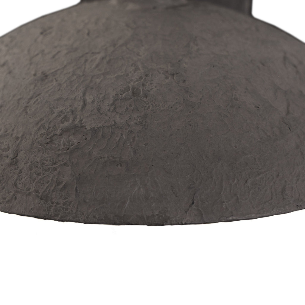 Santorini Sconce - Matte Black Plaster