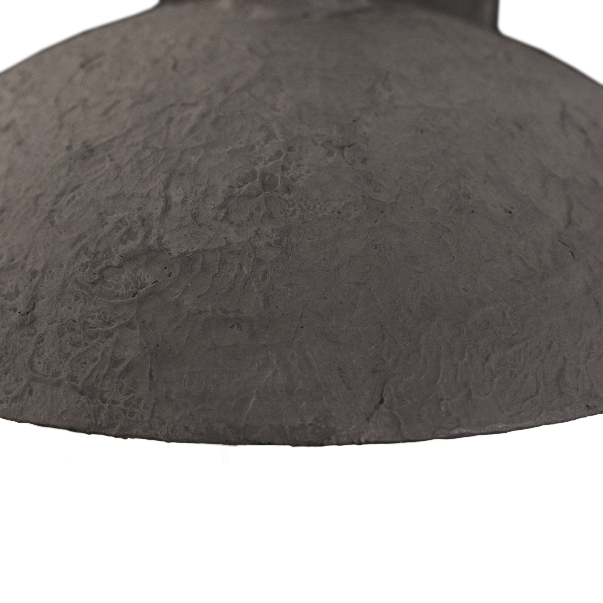 Santorini Sconce - Matte Black Plaster