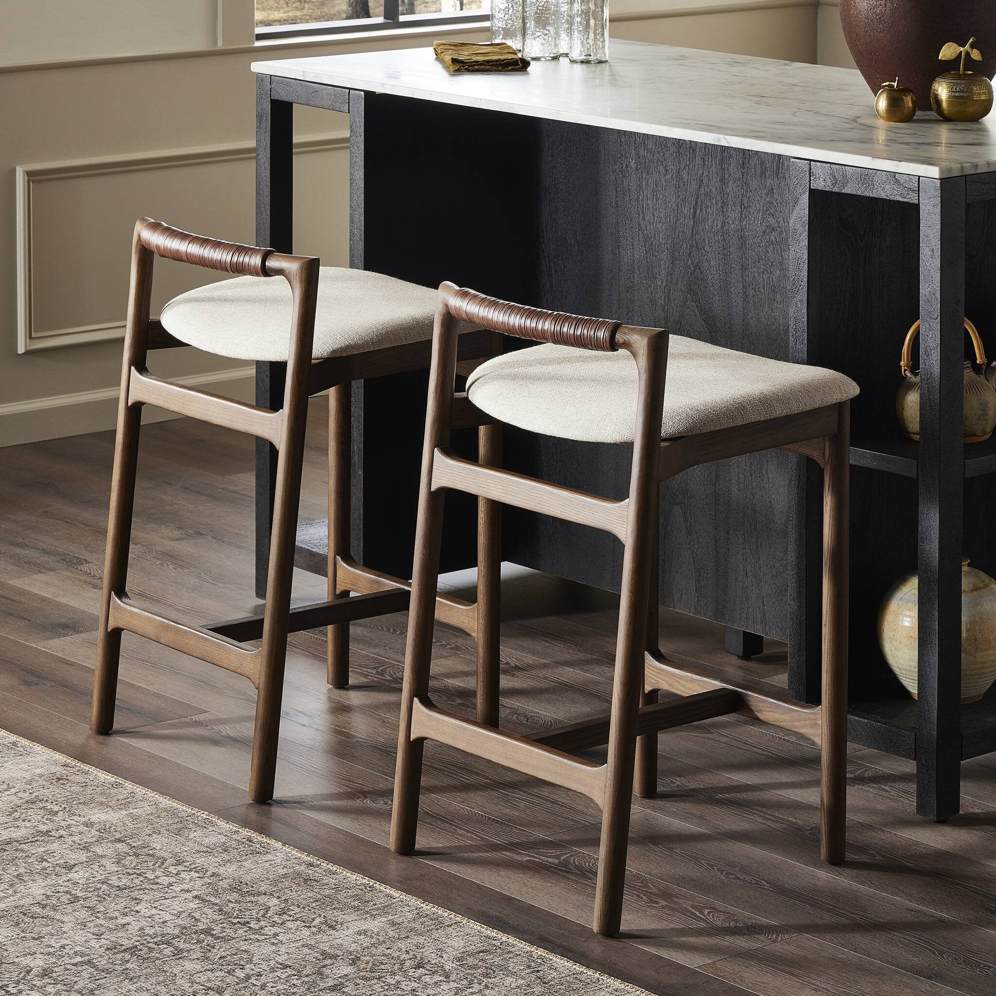 Baden Counter Stool - Alcala Wheat