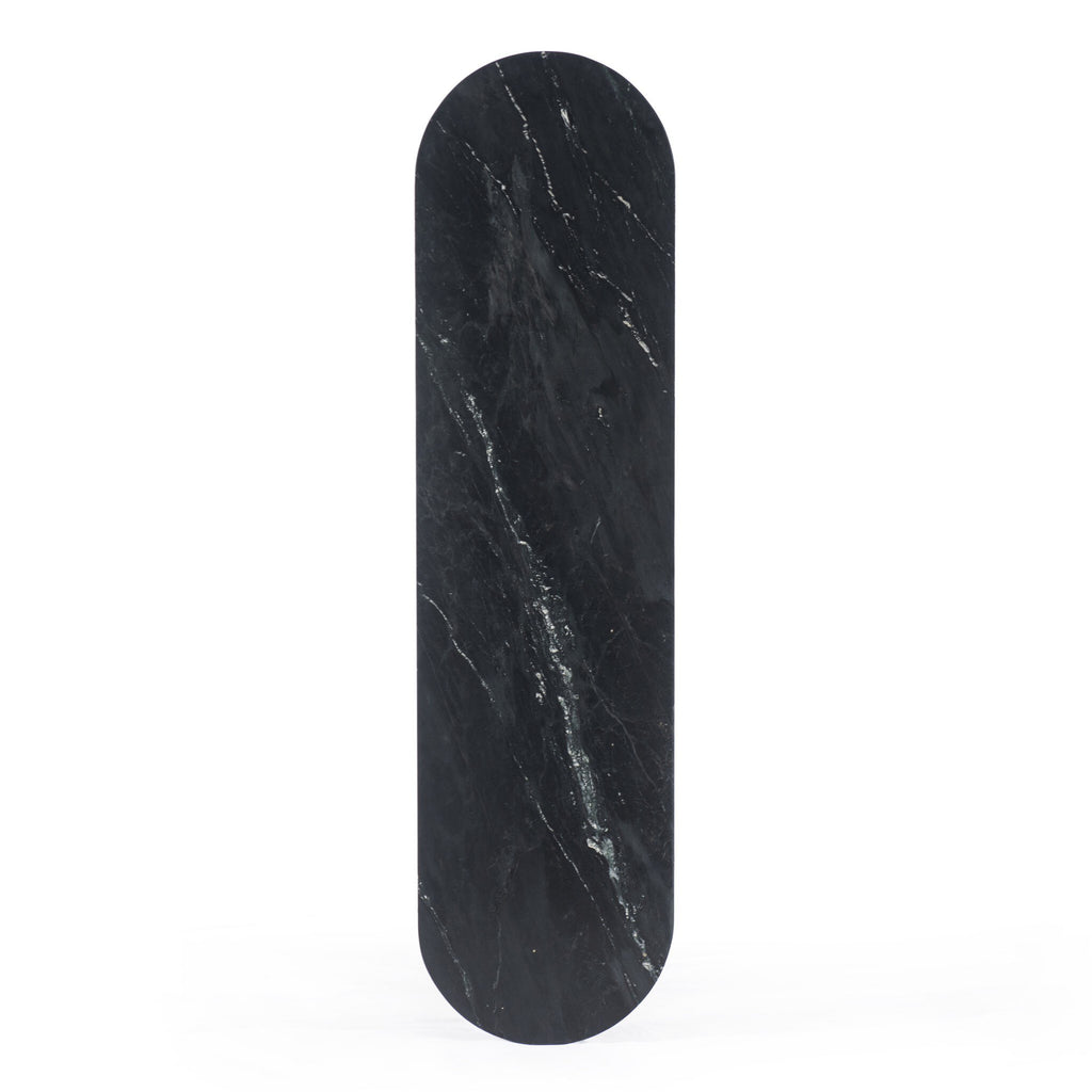 Giovani Media Console - Black Oak Veneer