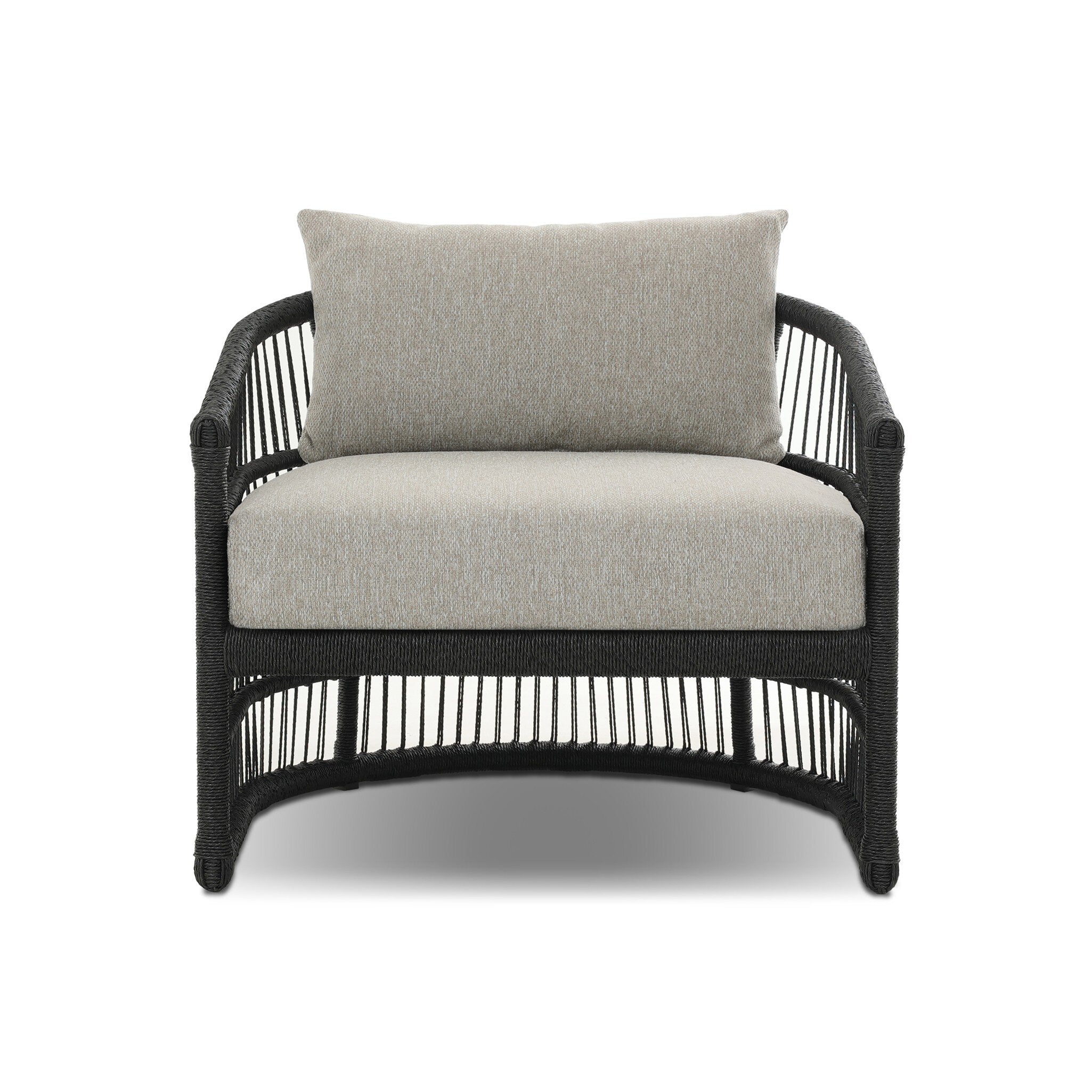 Montecito Outdoor Chair - Concha Fog