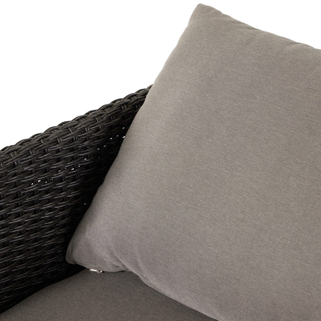 Geneva Outdoor Swivel Chair - Venao Charcoal