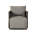 Geneva Outdoor Swivel Chair - Venao Charcoal