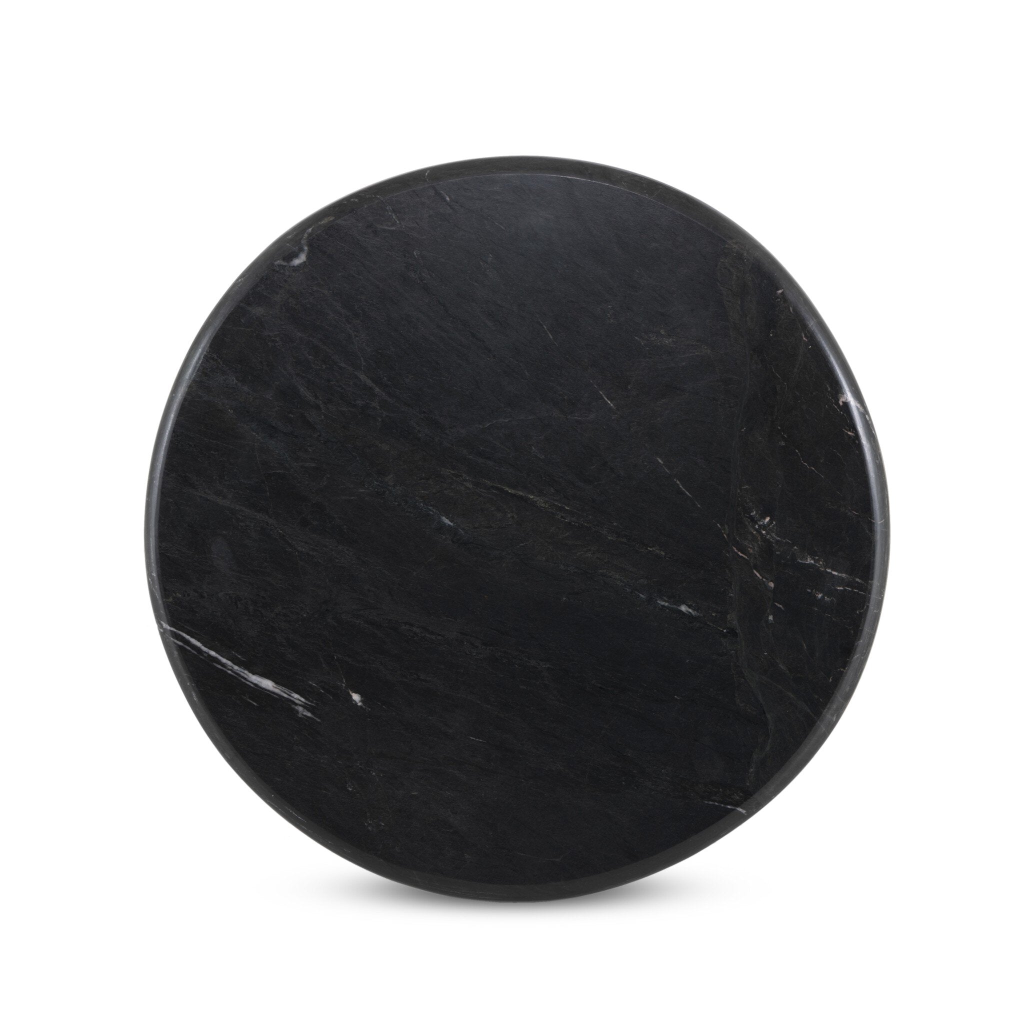 Oranda End Table - Black Marble