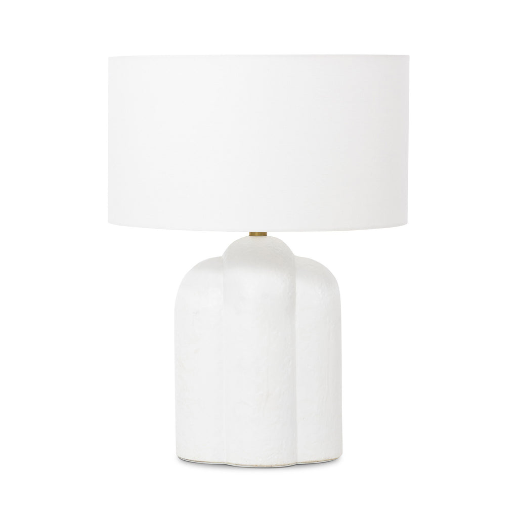 Koa Table Lamp - Adobe Textured Concrete
