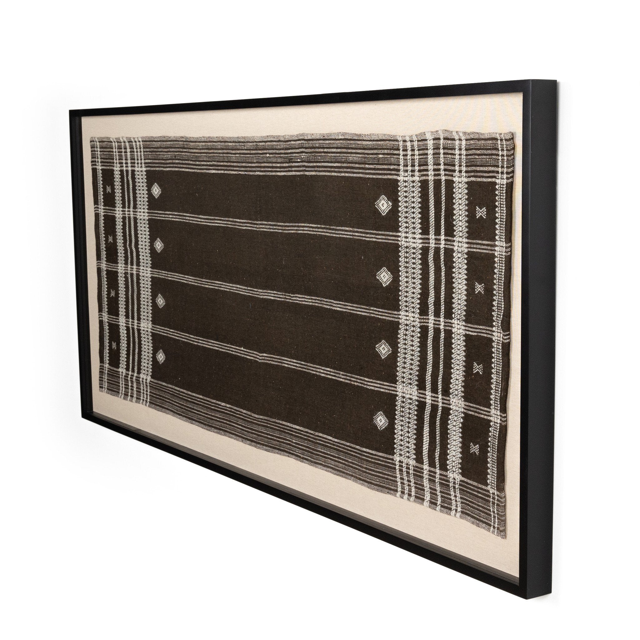 Bhujodi Textile - Black 2.5 Maple