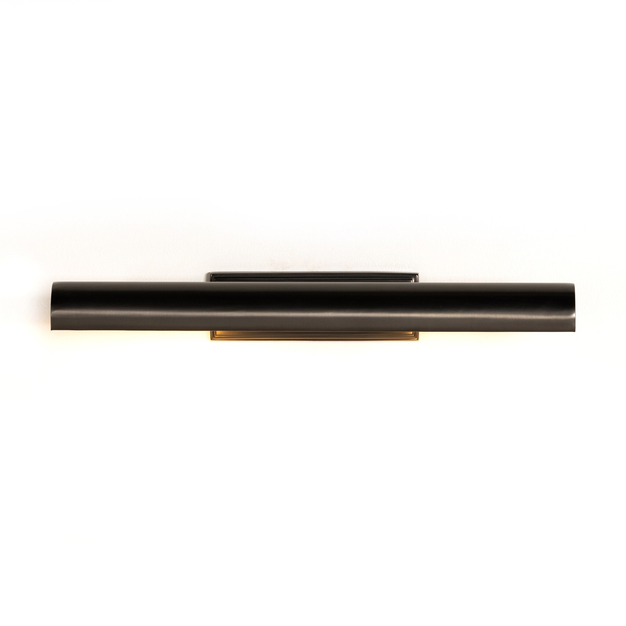 Clement Wide Picture Light - Aged Antique Brass