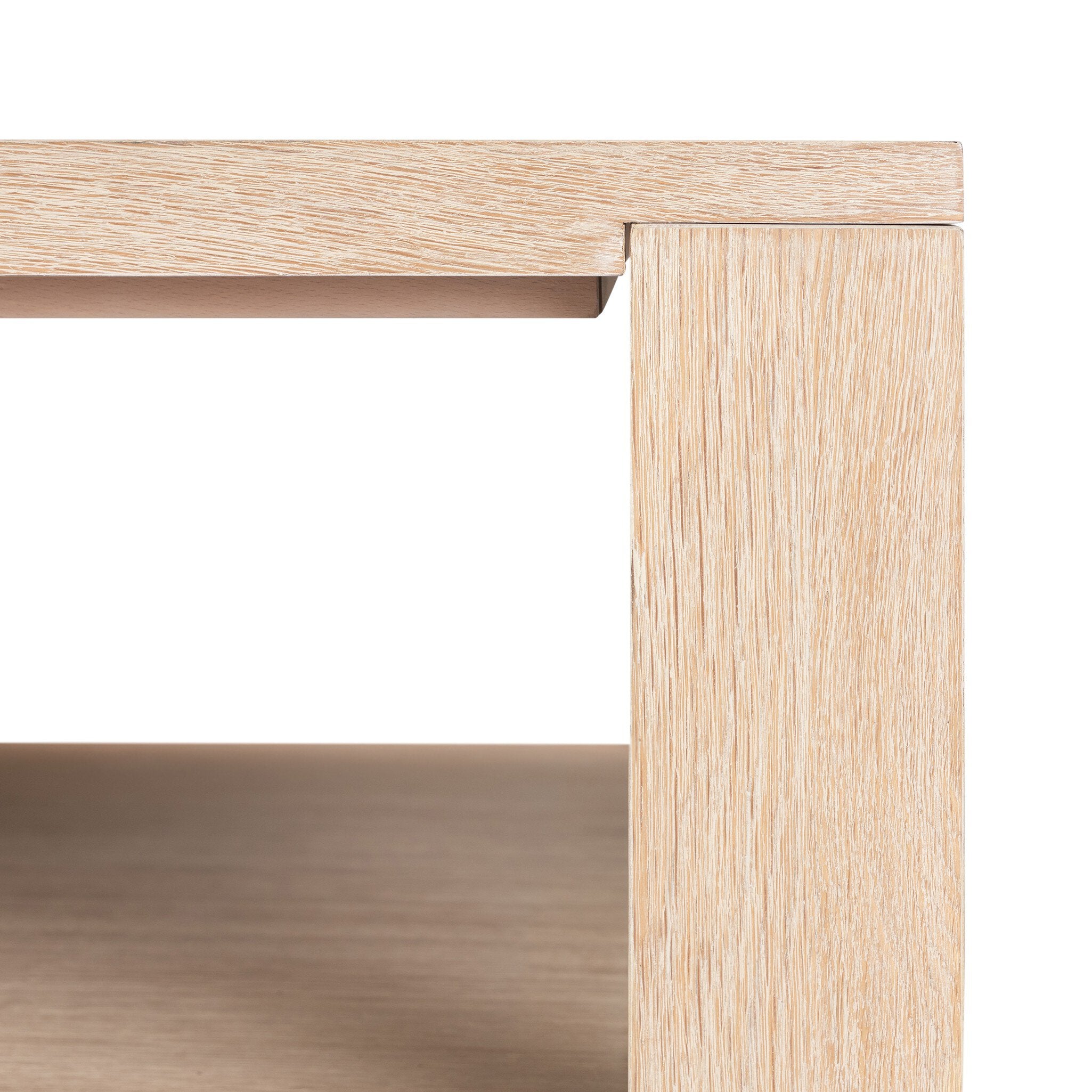Thomas Coffee Table - Bleached Oak Veneer