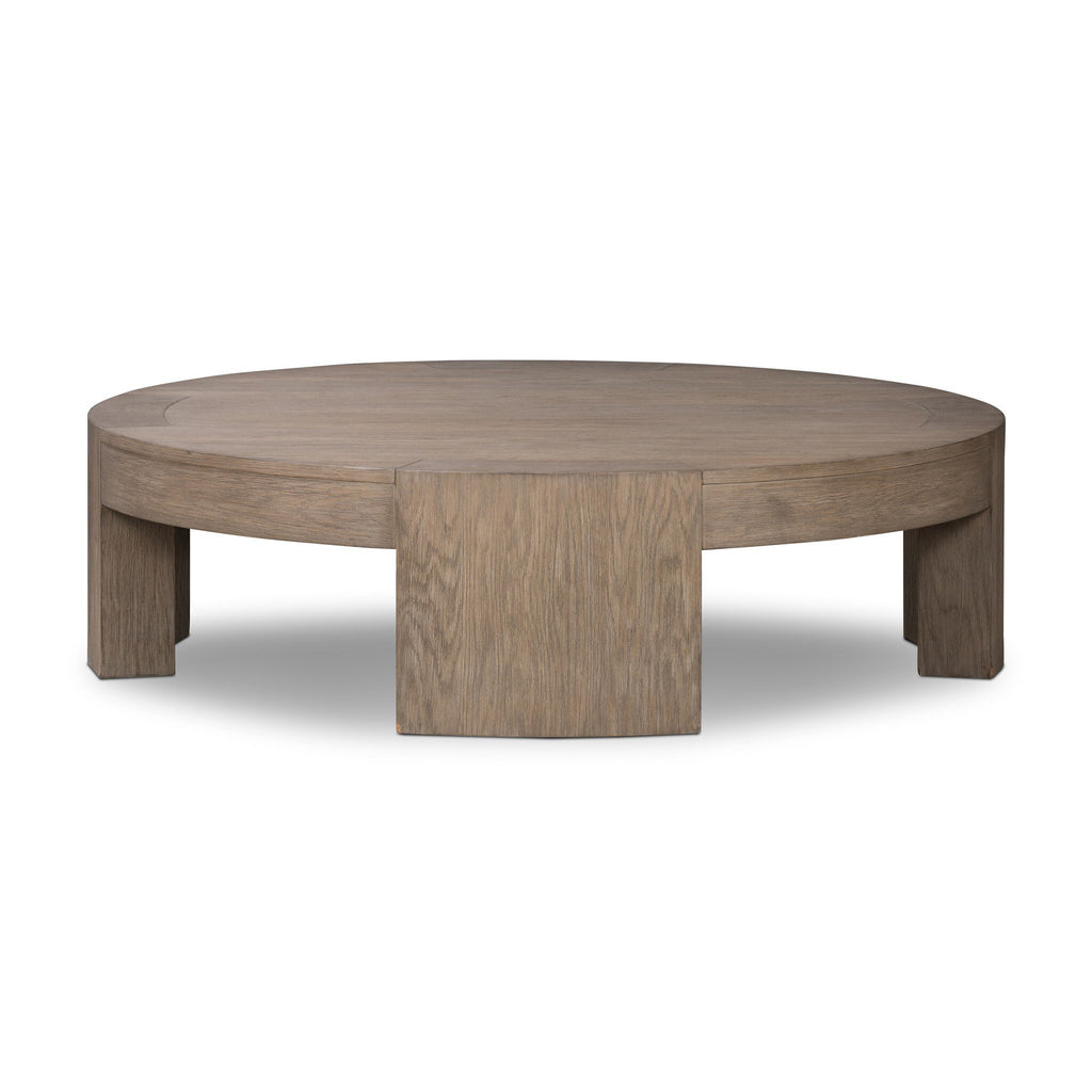 Sheffield Coffee Table - Warm Natural Flat Oak Veneer | Small