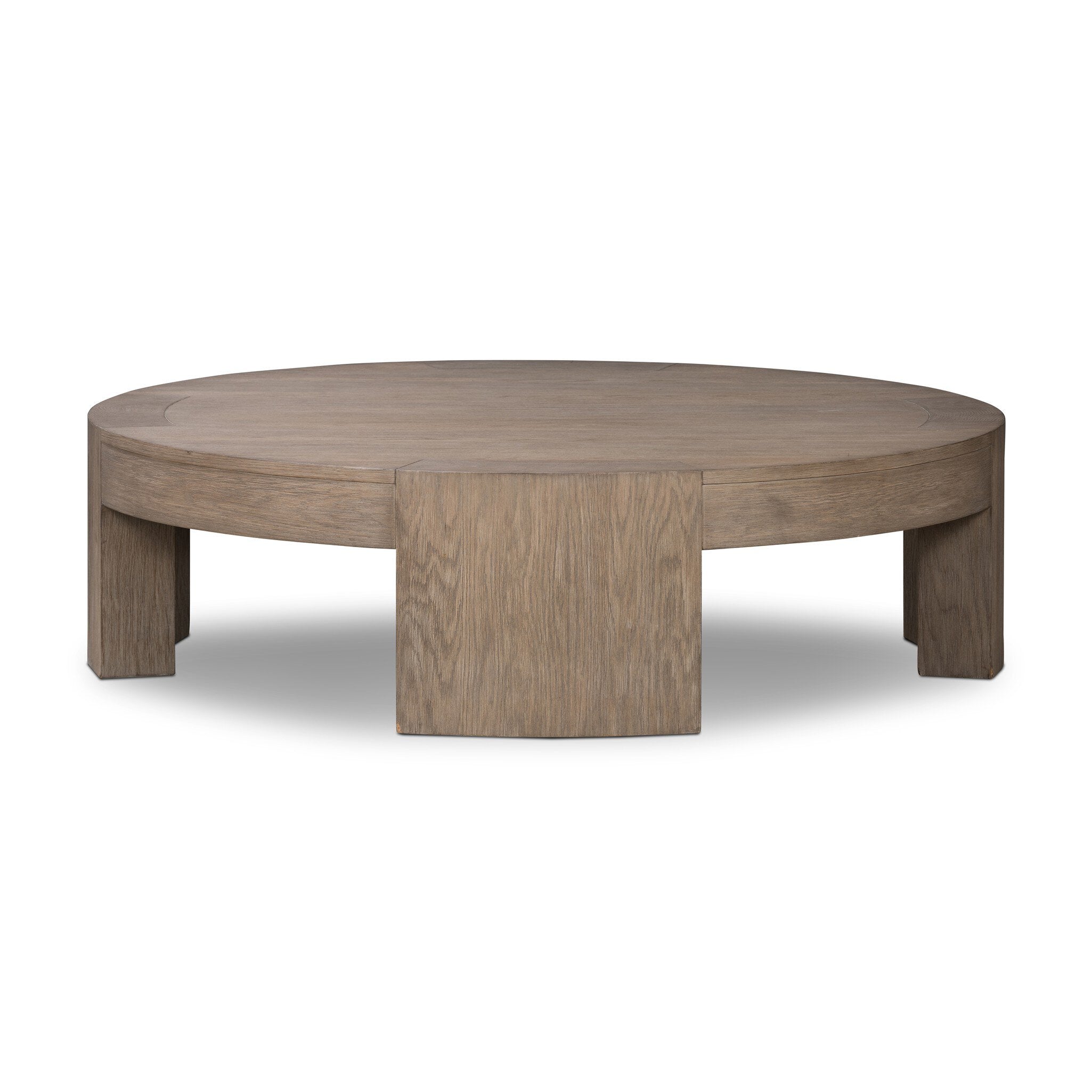 Sheffield Coffee Table - Warm Natural Flat Oak Veneer | Small