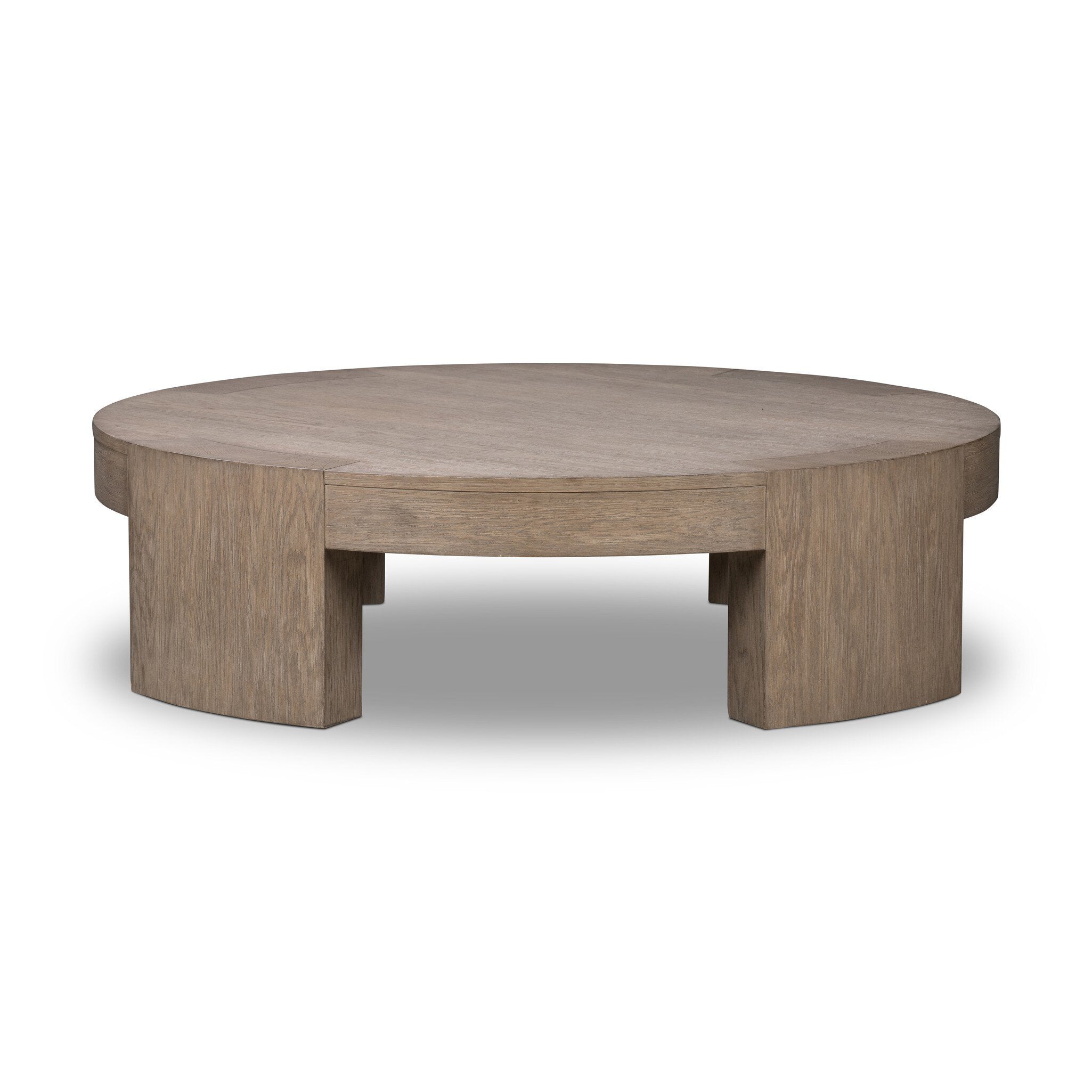 Sheffield Coffee Table - Warm Natural Flat Oak Veneer | Small