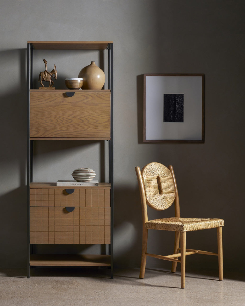 Char VII by FH Art Studio - Rustic 1.5 Walnut