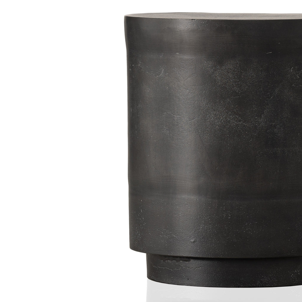 Javi Outdoor End Table - Aged Grey