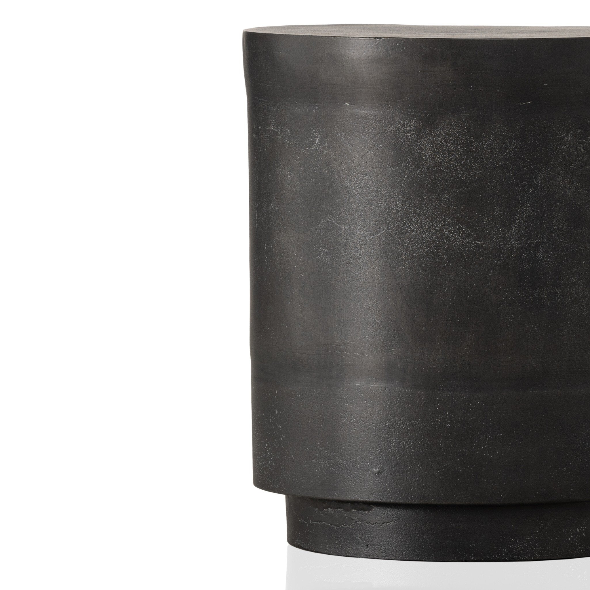Javi Outdoor End Table - Aged Grey